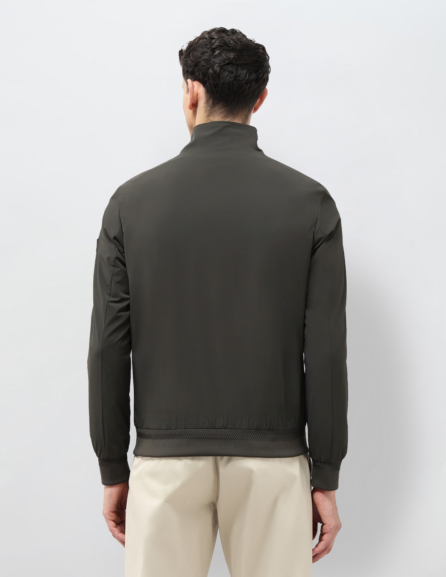 Solid Regular Fit Jacket Grey - U.S. POLO ASSN. | Large