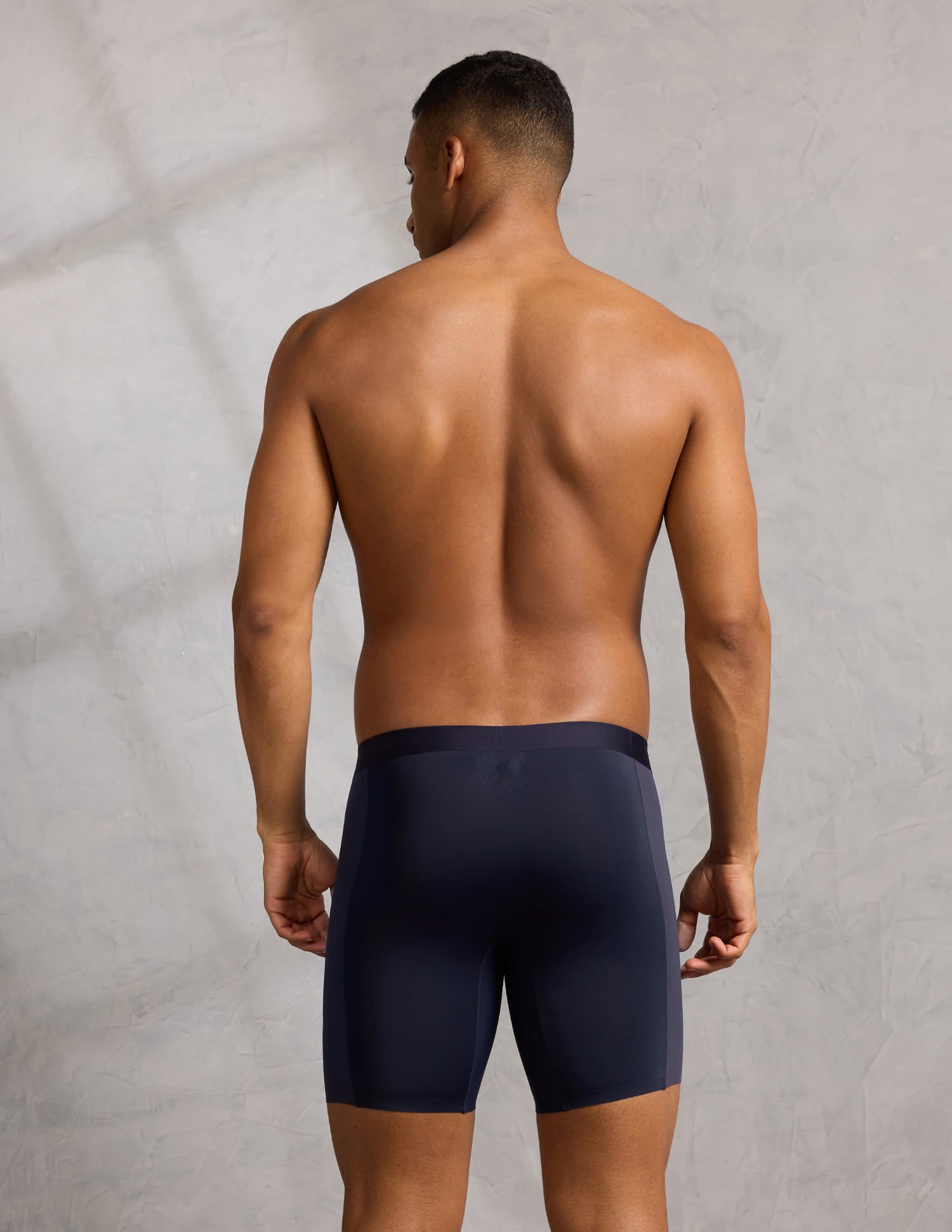 Micro Fibre Seamless Long Trunk Navy - U.S. Polo Assn. India | Large