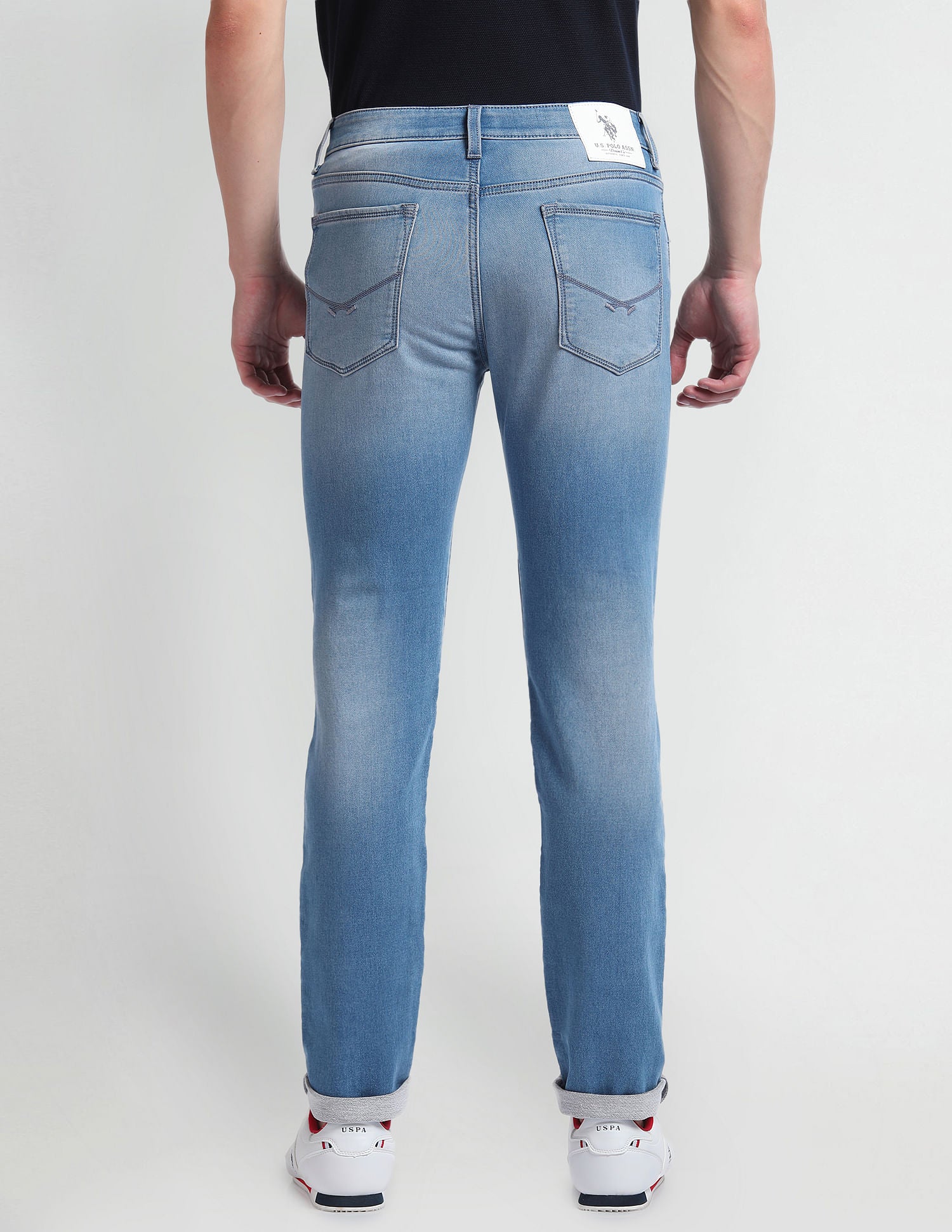 Regallo Skinny Blue Jeans Blue - U.S. Polo Assn. India | Large