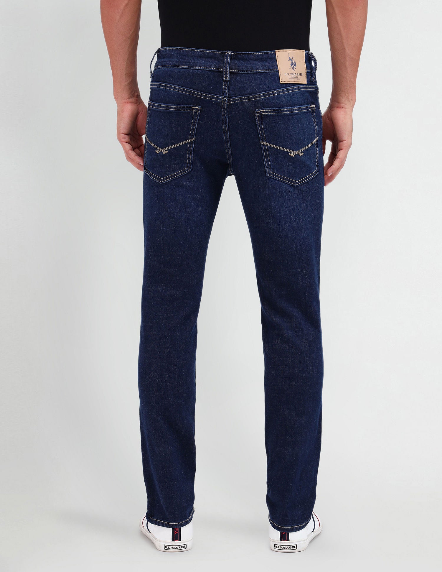 Regallo Skinny Fit Jeans Blue - U.S. Polo Assn. India | Large