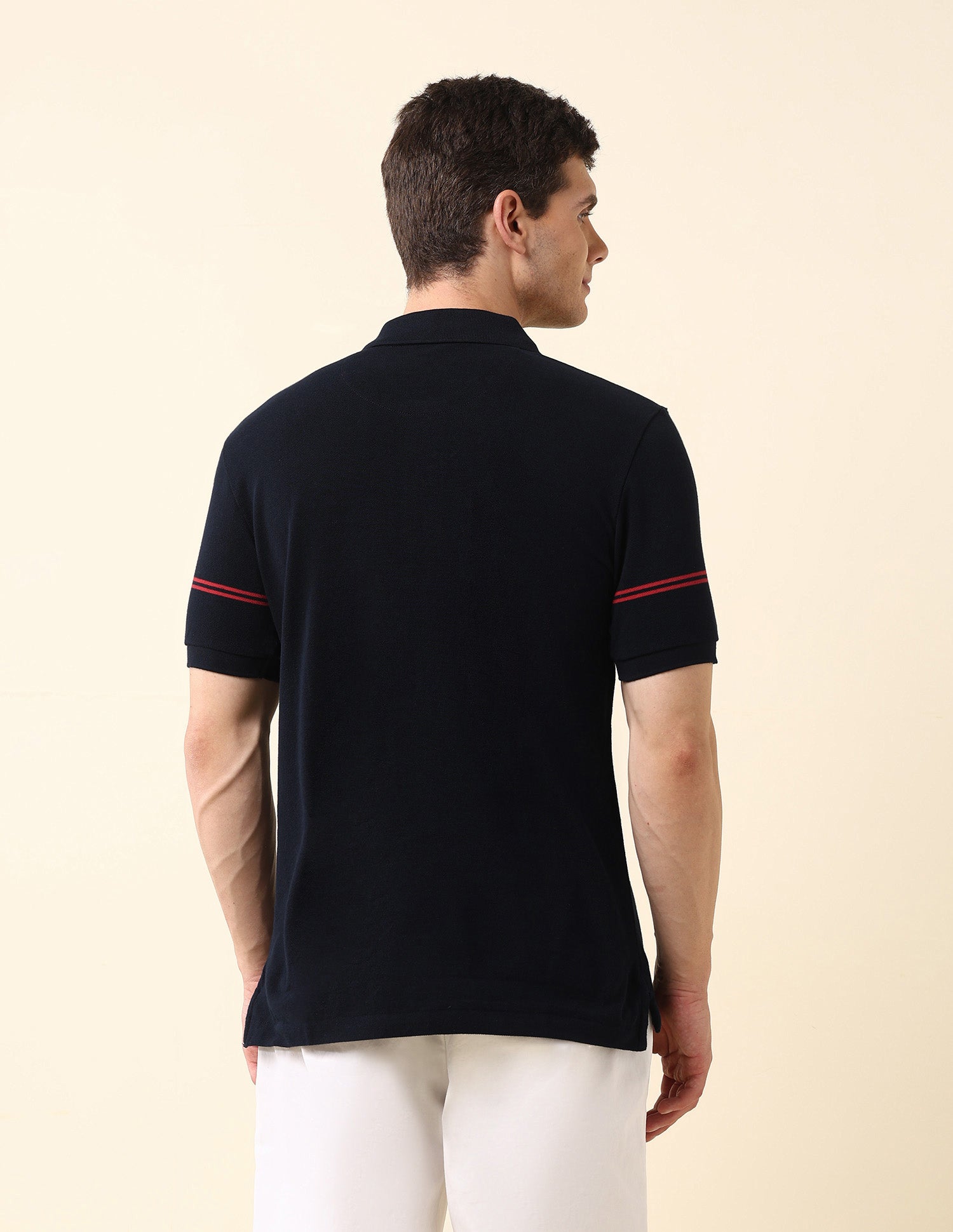 Horizontal Striped Classic Polo Shirt Navy - U.S. POLO ASSN. | Large