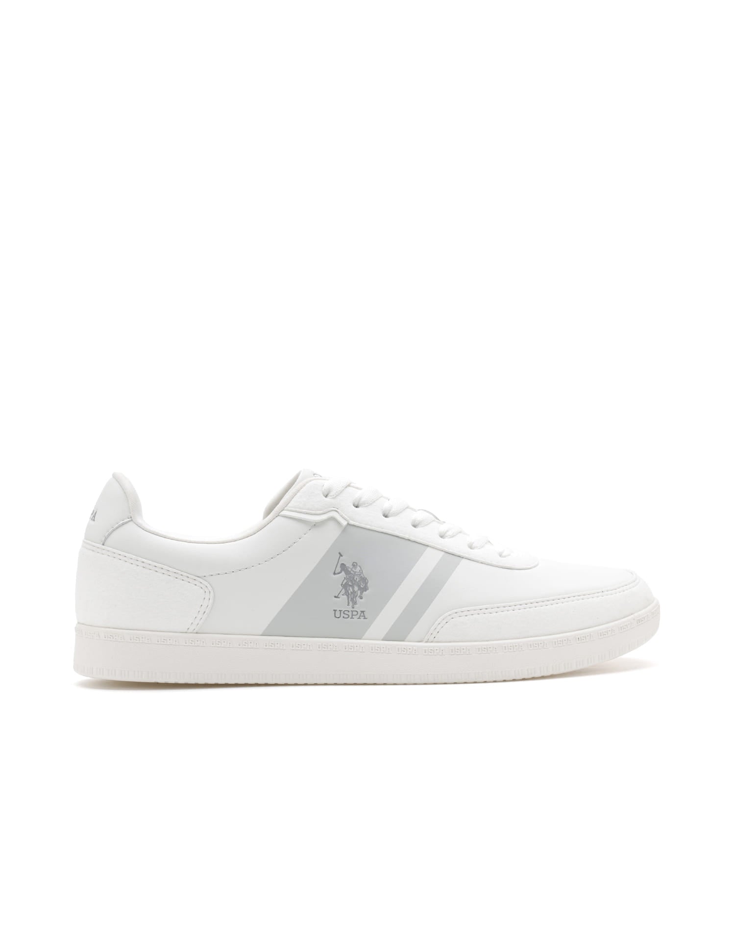 Men Jorge Colourblocked Sneakers Off White - U.S. Polo Assn. India | Large
