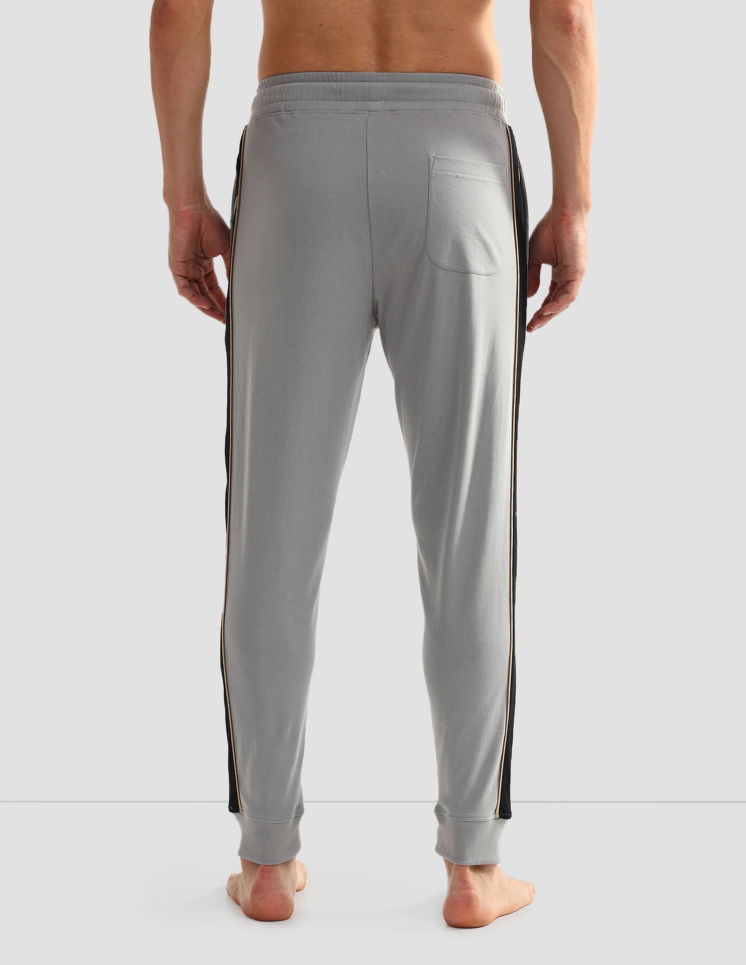 Solid OJ004 Lounge Joggers - Pack Of 1 Formal Grey - U.S. POLO ASSN. | Large