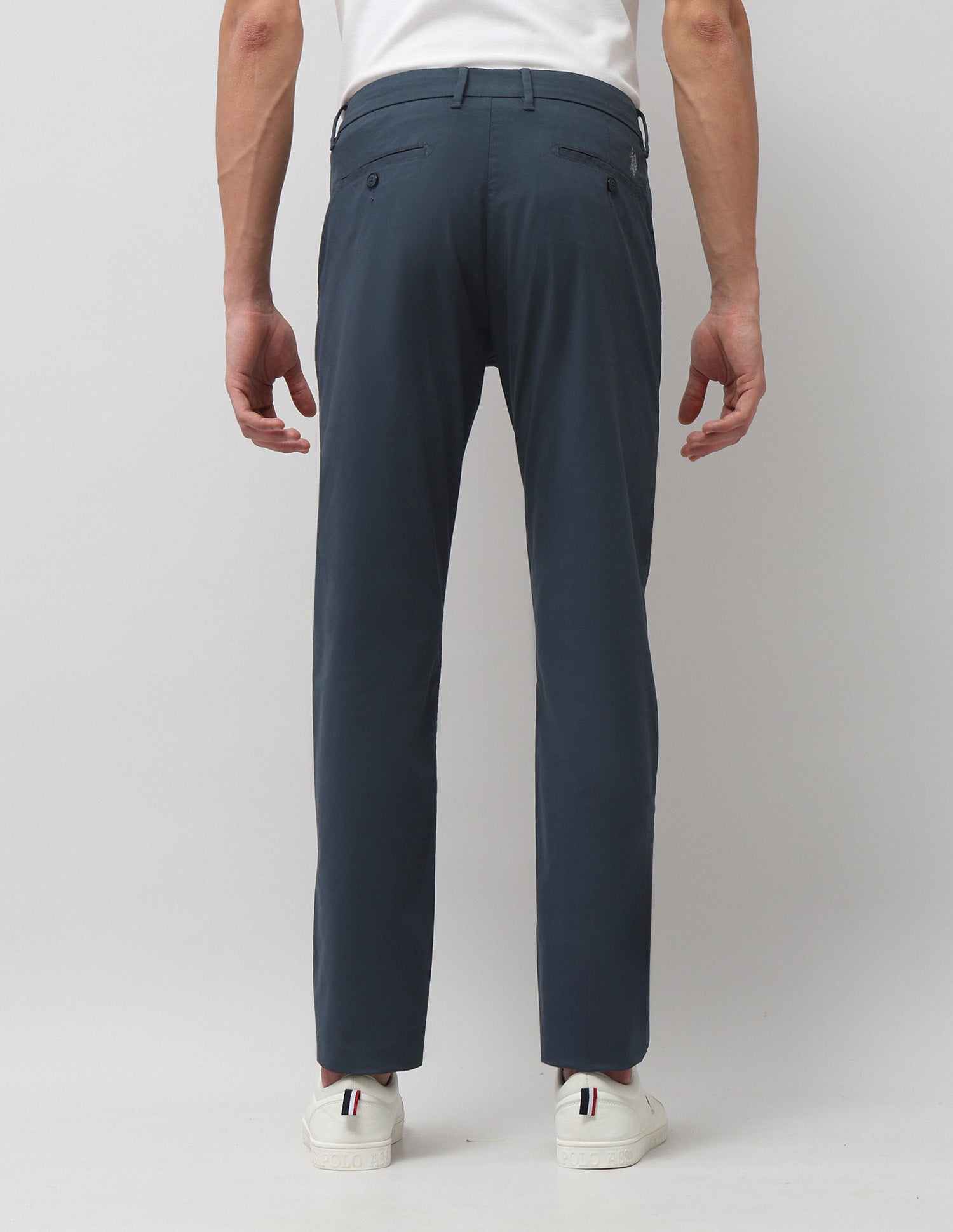 Twill Slim Fit Trouser Navy - U.S. Polo Assn. India | Large