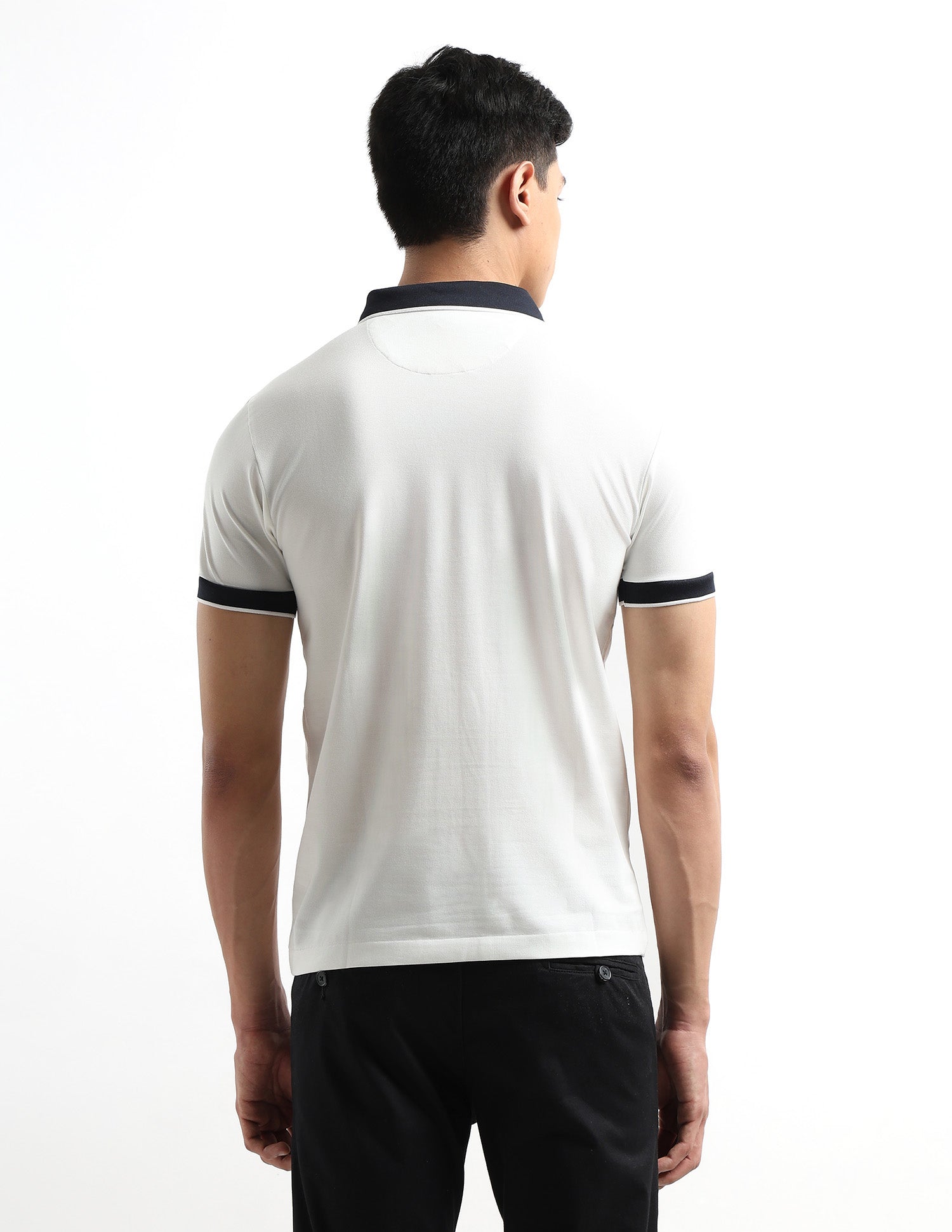 Regular Fit Solid Polo Shirt White - U.S. POLO ASSN. | Large