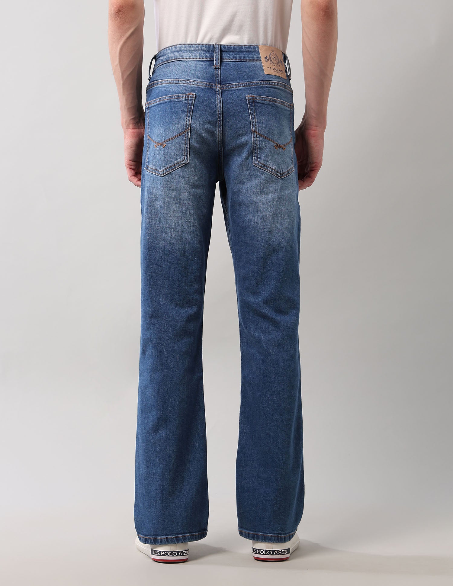 Connor Bootcut Blue Jeans Blue - U.S. Polo Assn. India | Large