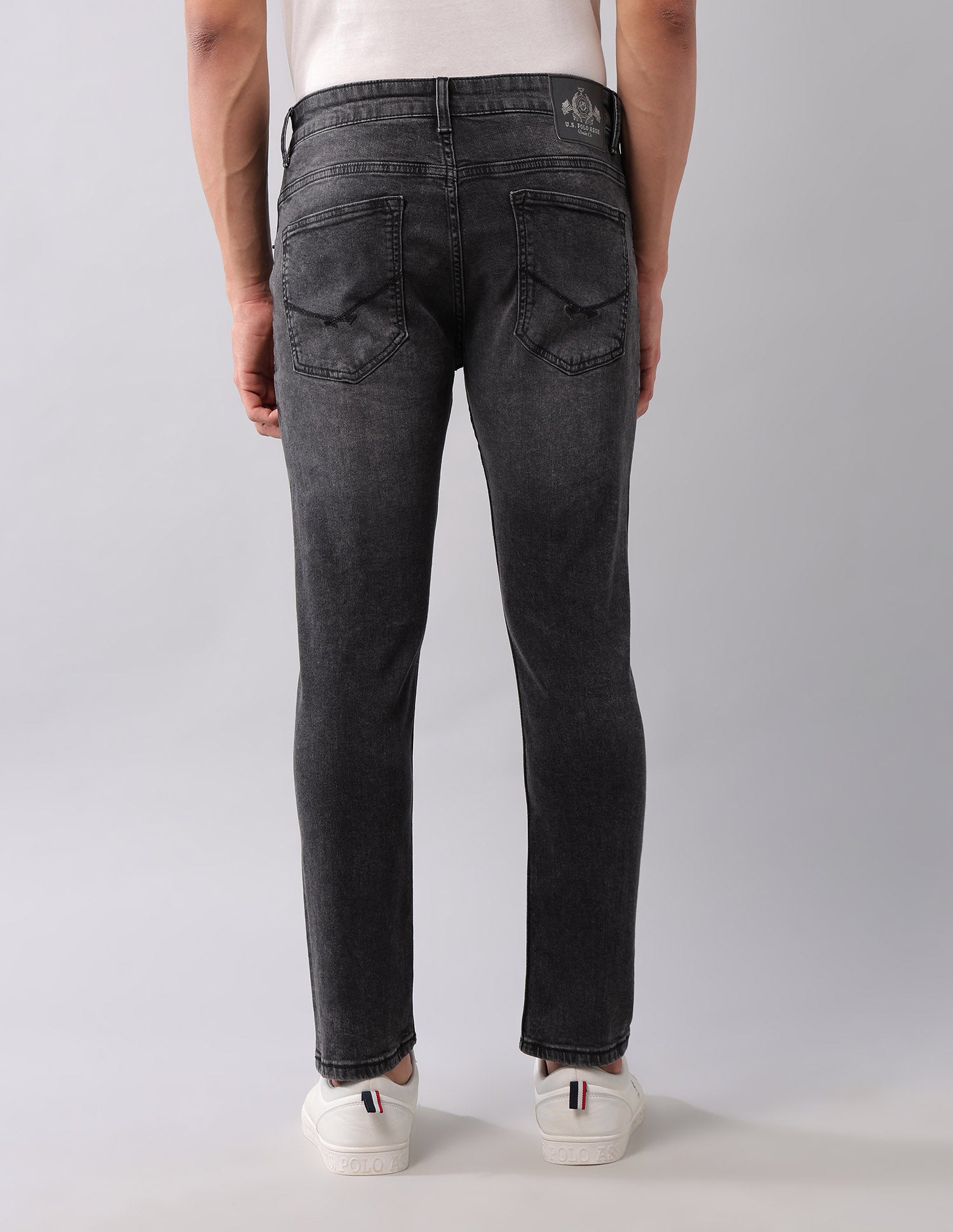 Henry Tapered Fit Black Jeans Black - U.S. POLO ASSN. | Large