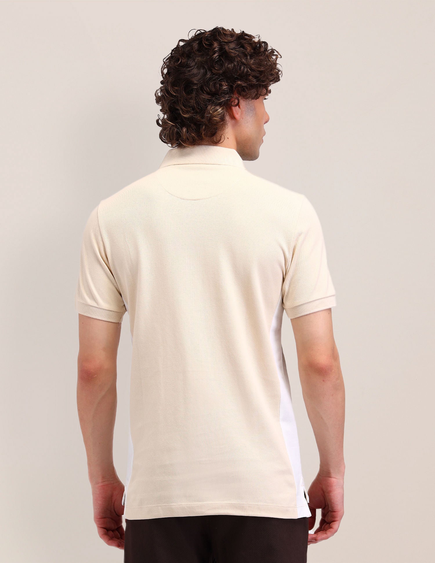 Solid Slim Fit Polo Shirt Brown - U.S. POLO ASSN. | Large