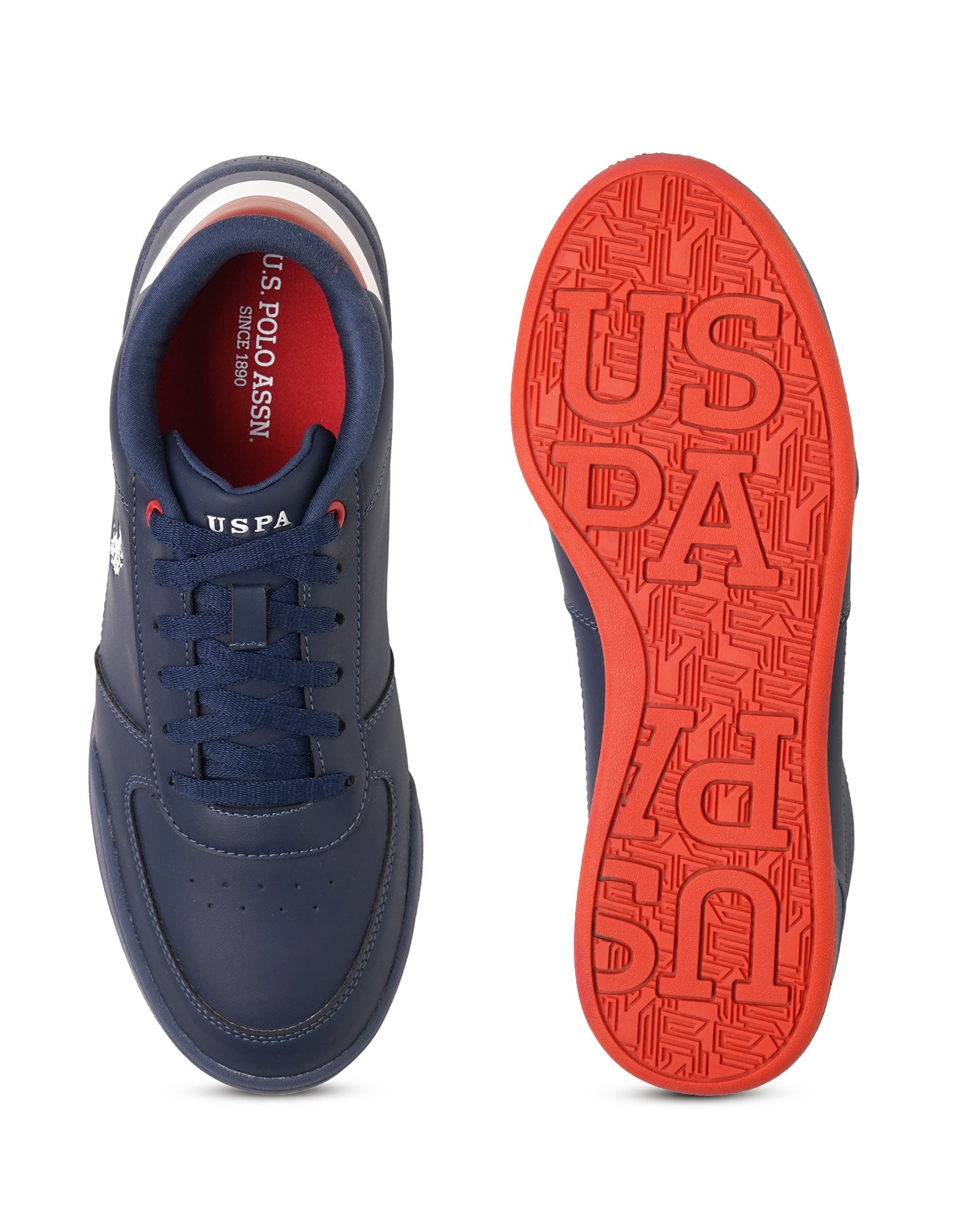 Men Jan 2.0 Solid Sneaker Navy - U.S. POLO ASSN. | Large