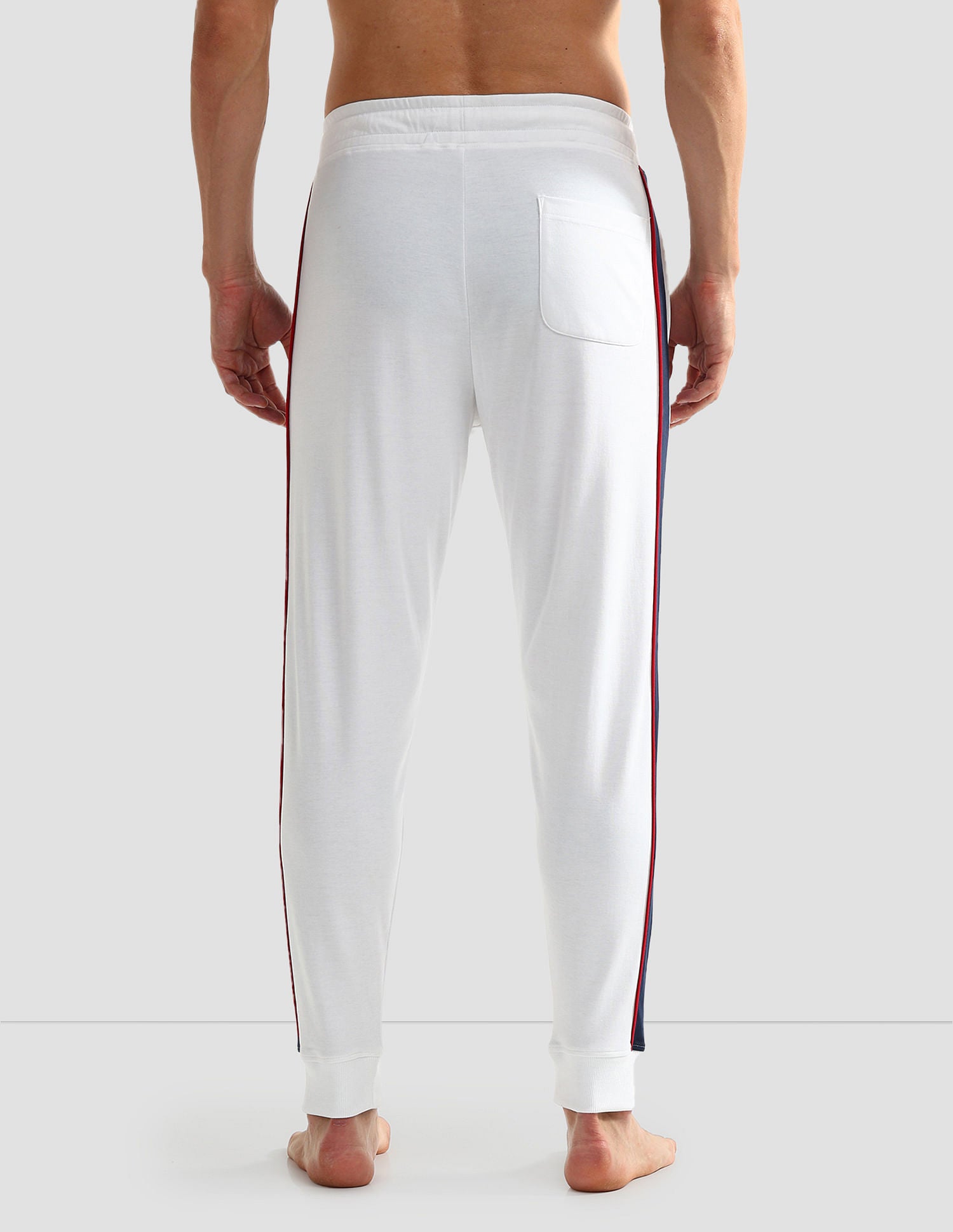 Solid OJ004 Lounge Joggers - Pack Of 1 White - U.S. POLO ASSN. | Large