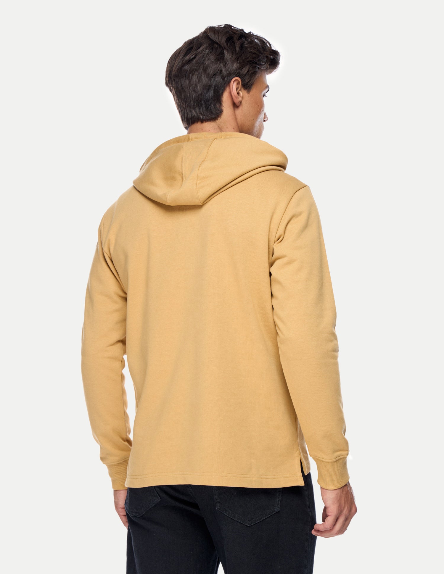 Solid Regular Fit Sweatshirt Mustard - U.S. Polo Assn. India | Large