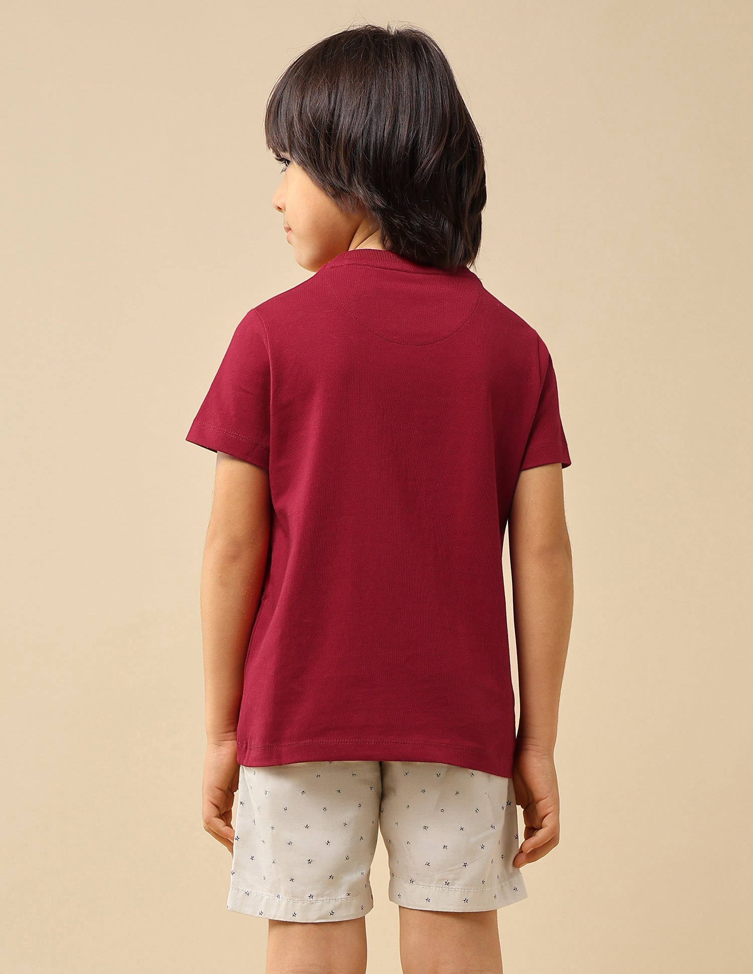 Boys Brand Appliqued Mini Me T-Shirt Red - U.S. POLO ASSN. | Large