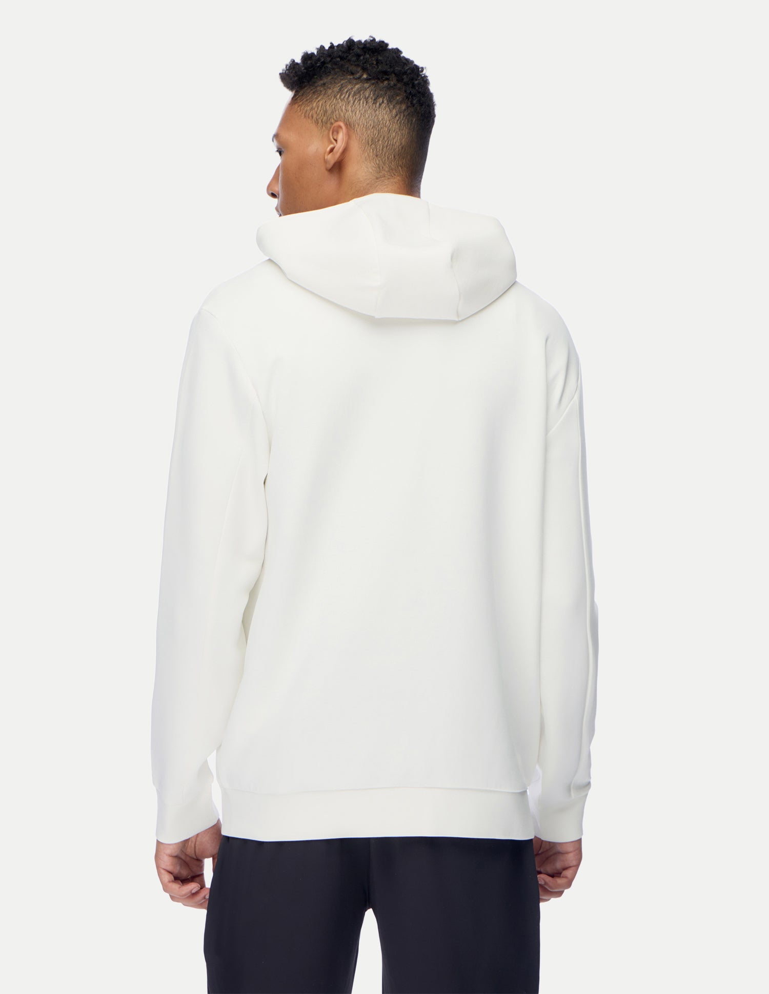 Solid Active Zipper Sweatshirt White - U.S. Polo Assn. India | Large