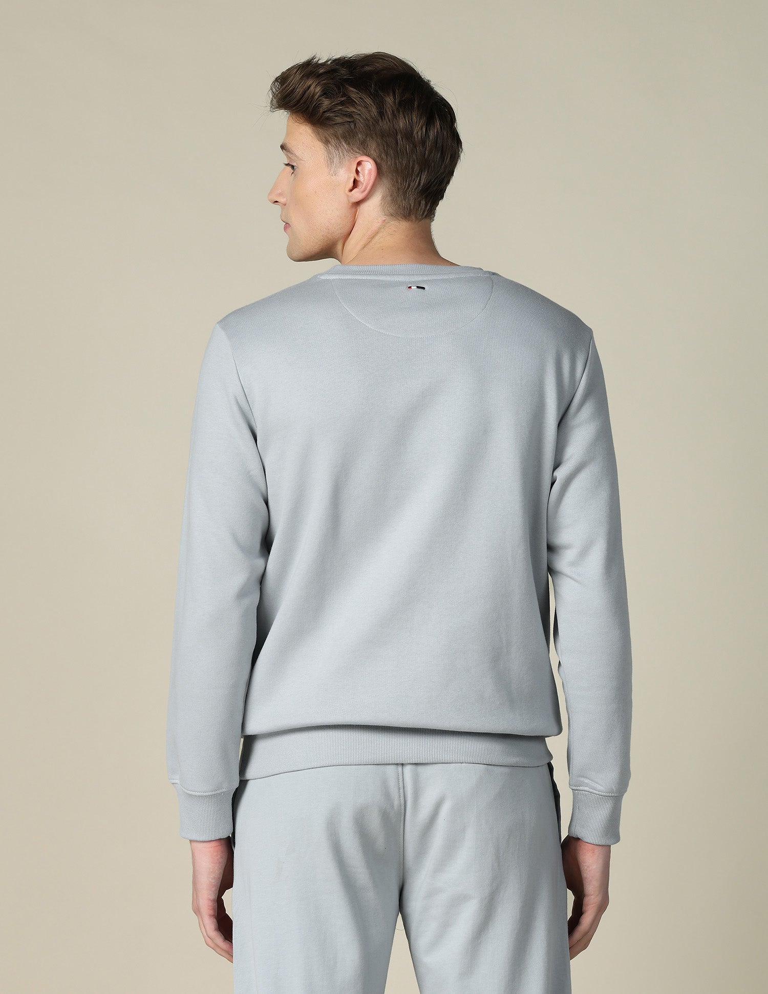 Brand Embroidered Regular Fit Sweatshirt Light Grey - U.S. POLO ASSN. | Large