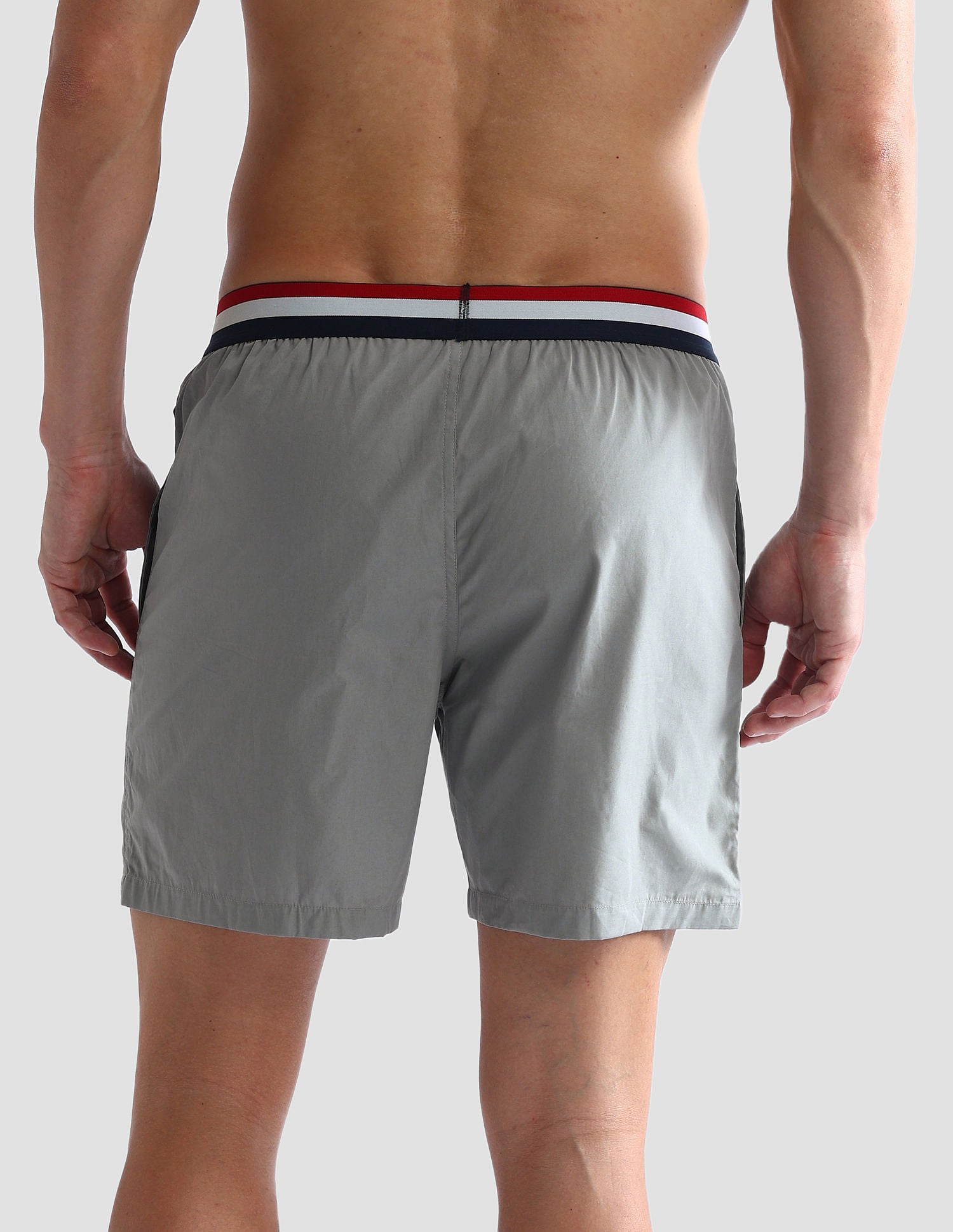Pure Cotton Solid IYBE Boxers  - Pack Of 1 Grey - U.S. POLO ASSN. | Large