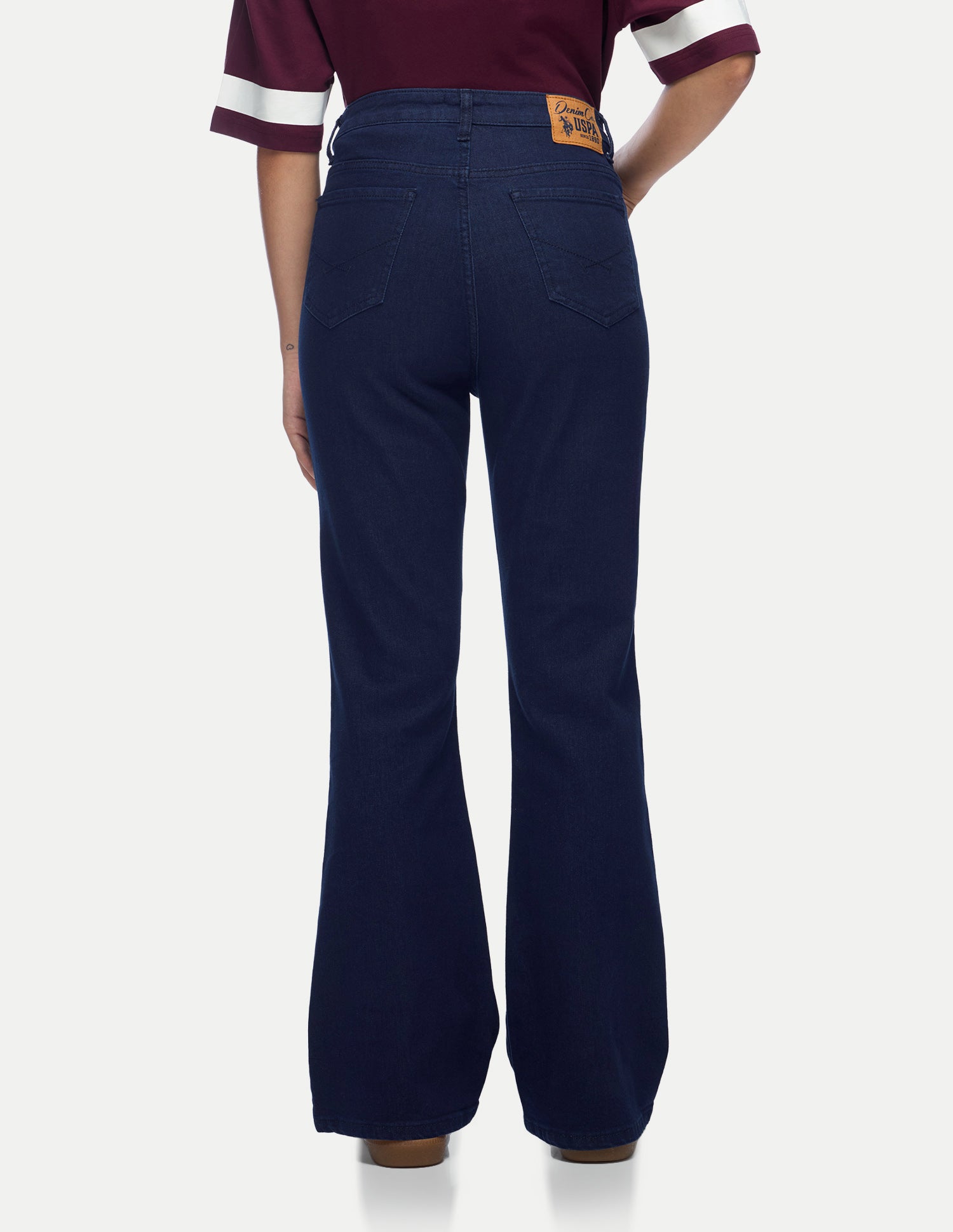 Bootcut Fit Blue Jeans Light Blue - U.S. Polo Assn. India | Large