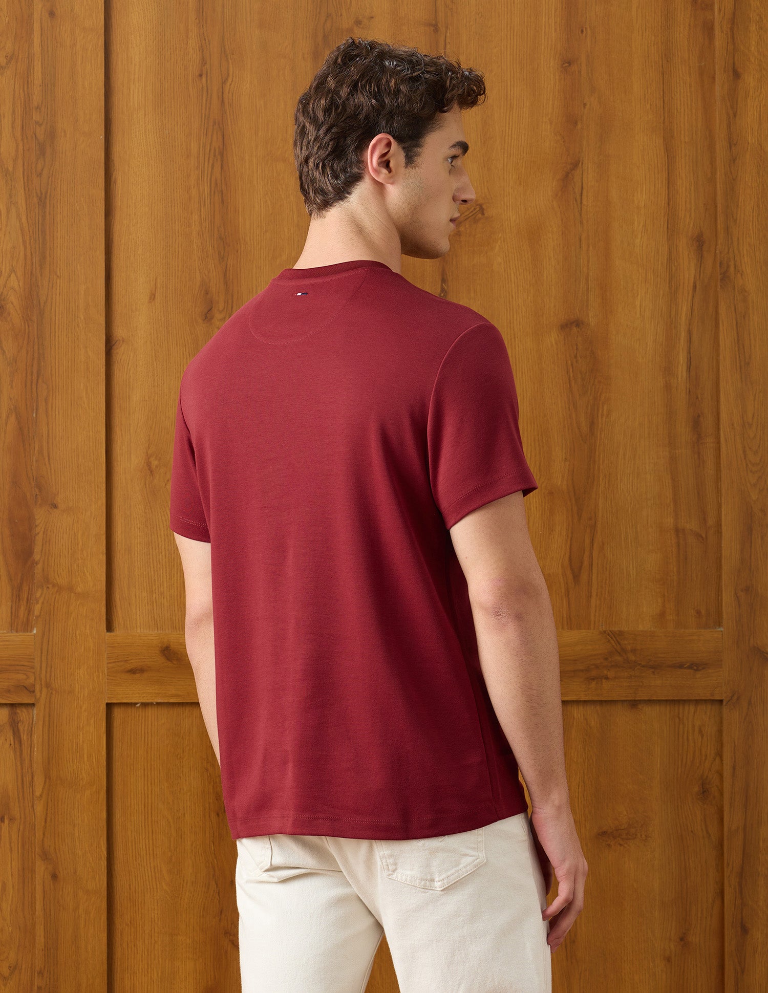 Brand Appliqued Relaxed Fit T-Shirt Red - U.S. Polo Assn. India | Large