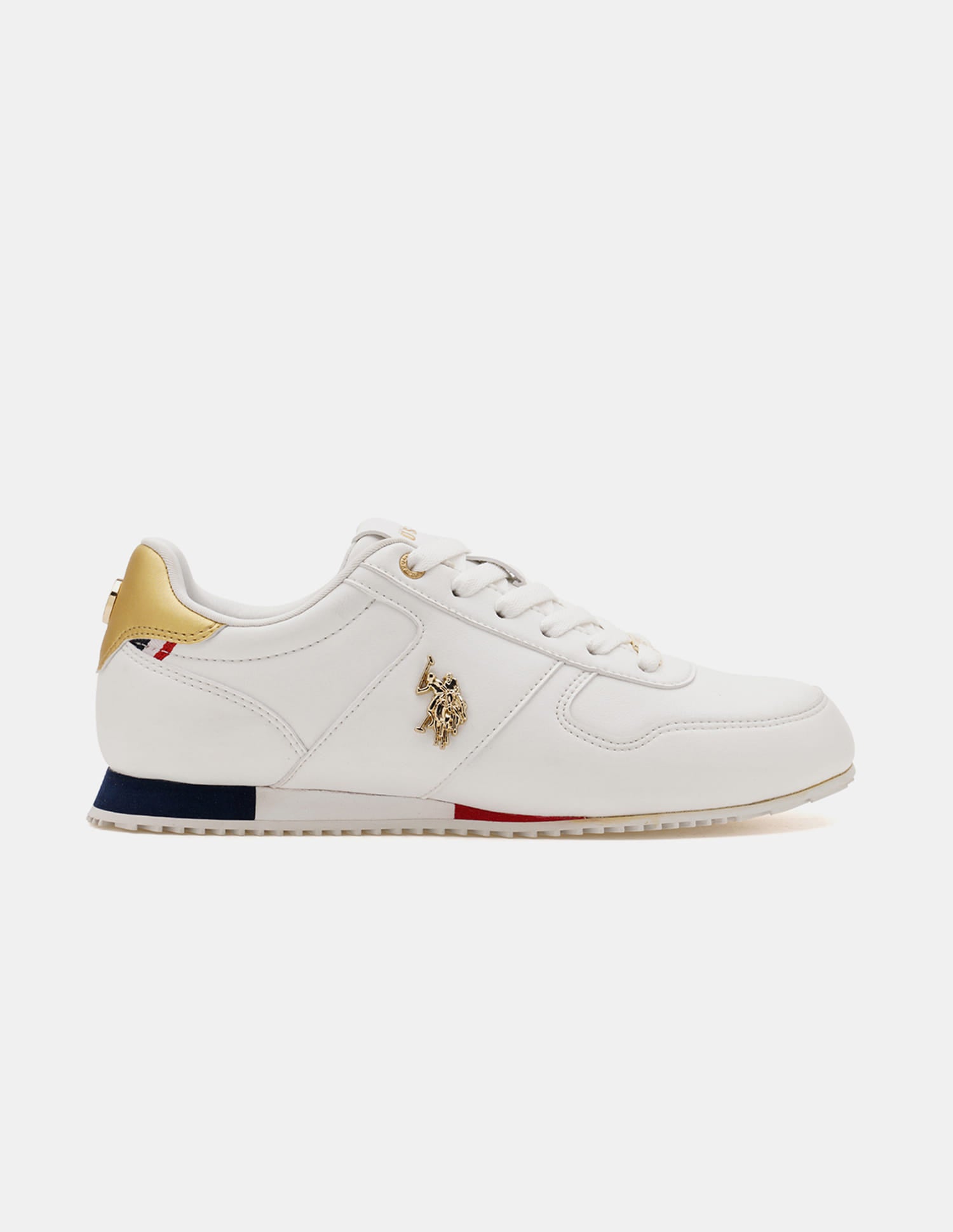 Women Sorrento 2.0 Solid Sneakers Off White - U.S. Polo Assn. India | Large