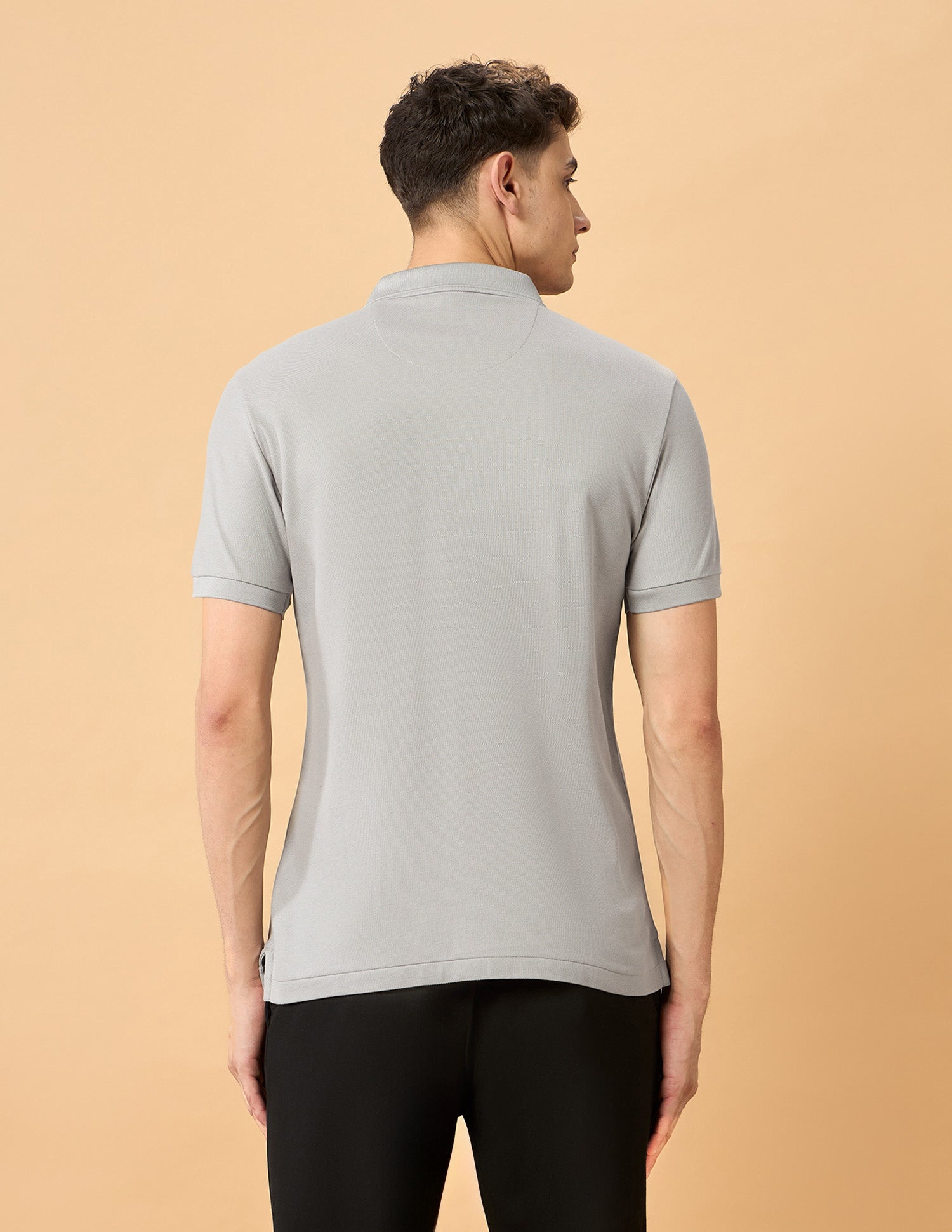 Pacho X Solid Polo Shirt Light Grey - U.S. POLO ASSN. | Large