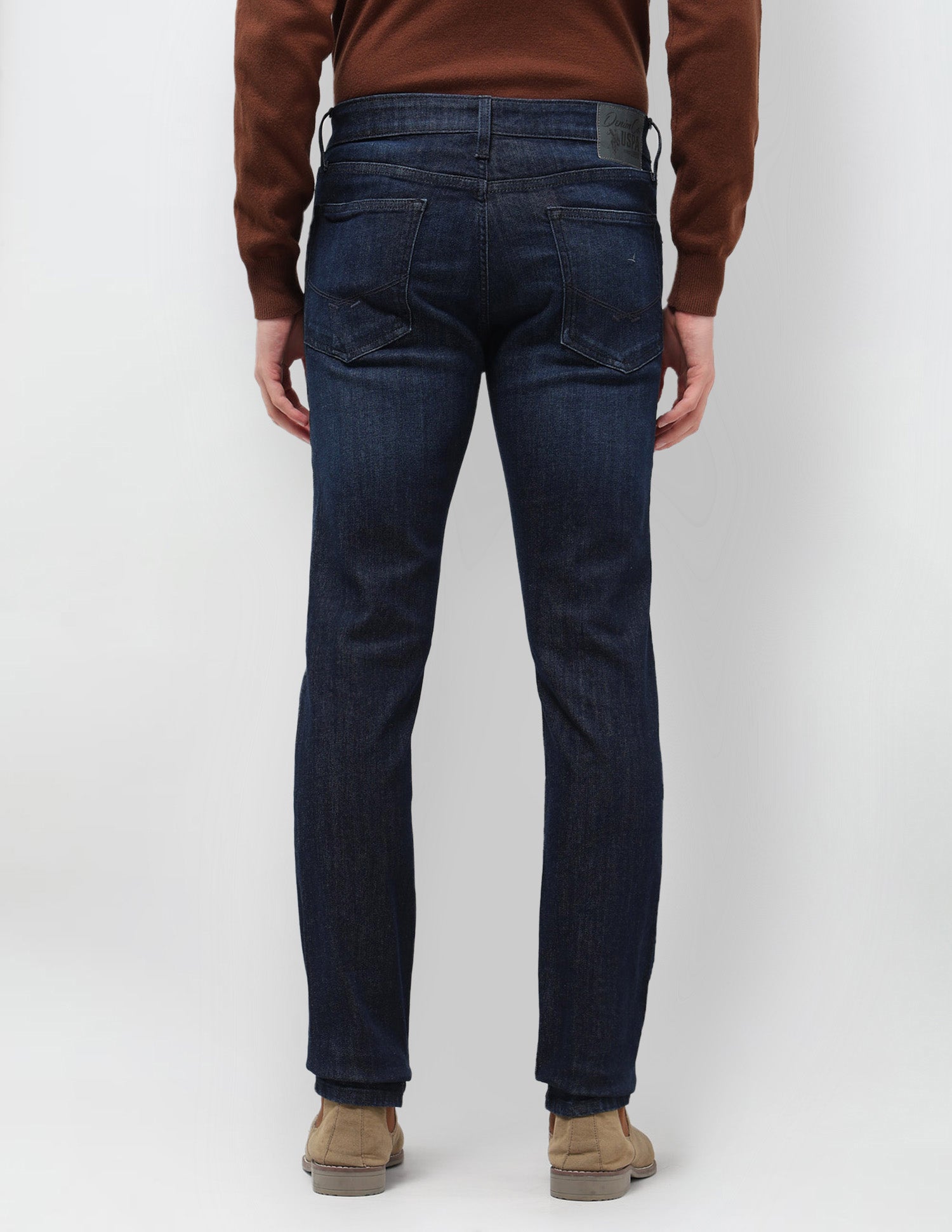 Regallo Skinny Fit Blue Jeans Dark Blue - U.S. Polo Assn. India | Large