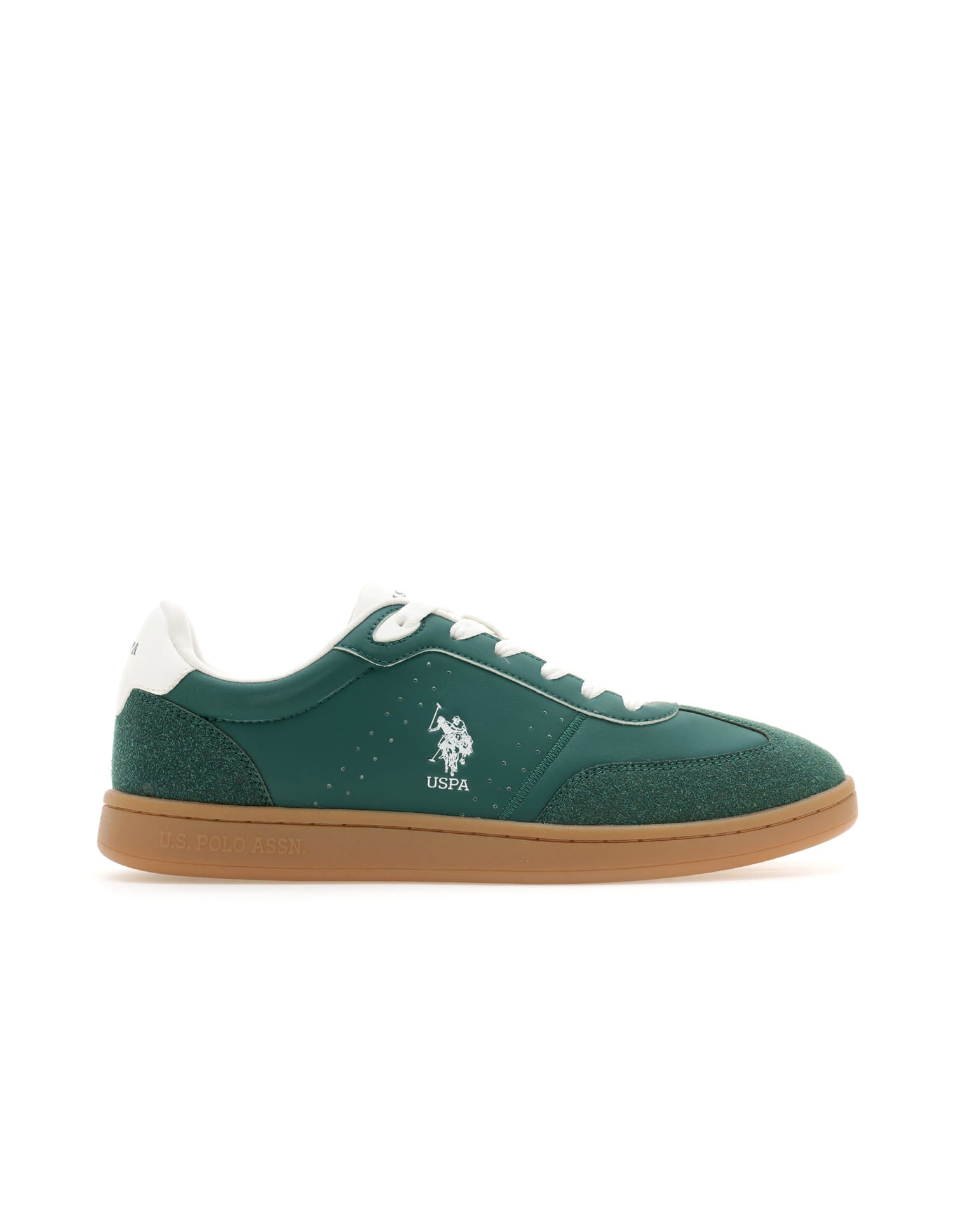 Men Cenik Colourblocked Sneakers Green - U.S. Polo Assn. India | Large
