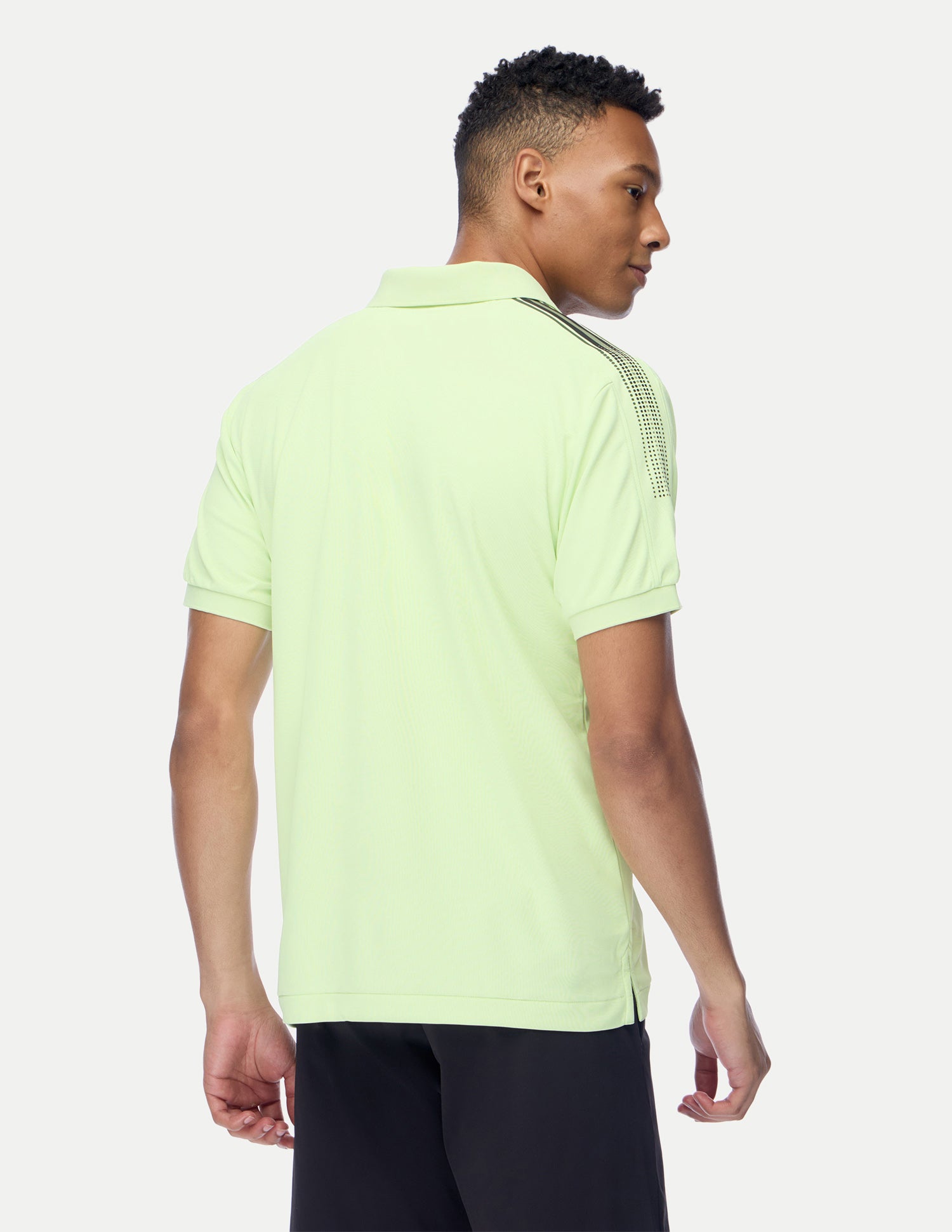 Solid Regular Fit Active Polo Shirt Lime-Green - U.S. Polo Assn. India | Large