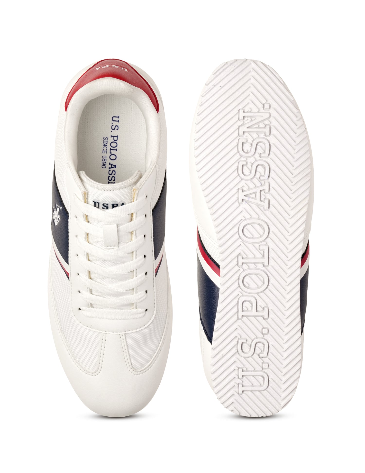 Men Adler 4.0 Sneakers Off White - U.S. POLO ASSN. | Large