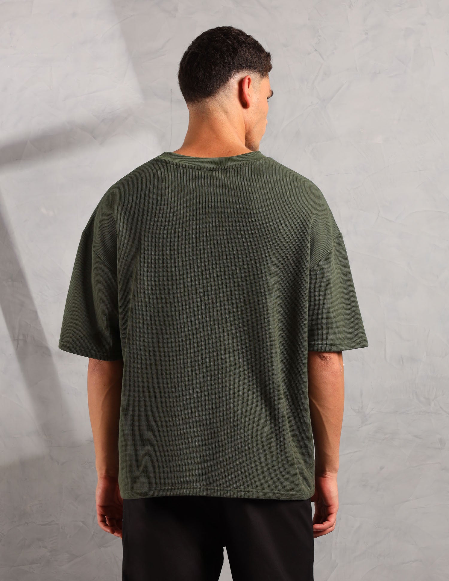 Oversized Fit Cotton PE001 Lounge T-Shirt - Pack Of 1 Olive - U.S. POLO ASSN. | Large