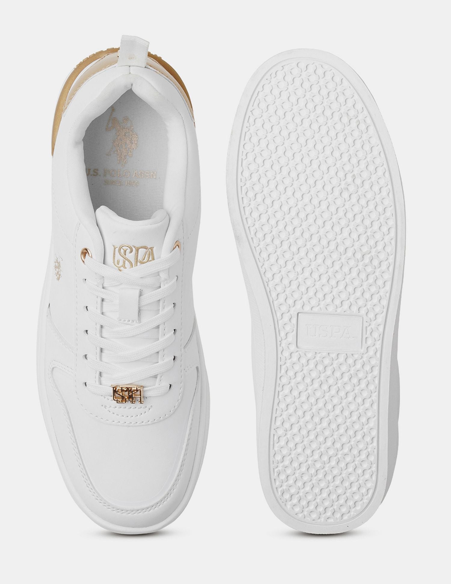 Women Arya 3.0 Low Top Sneakers White - U.S. Polo Assn. India | Large