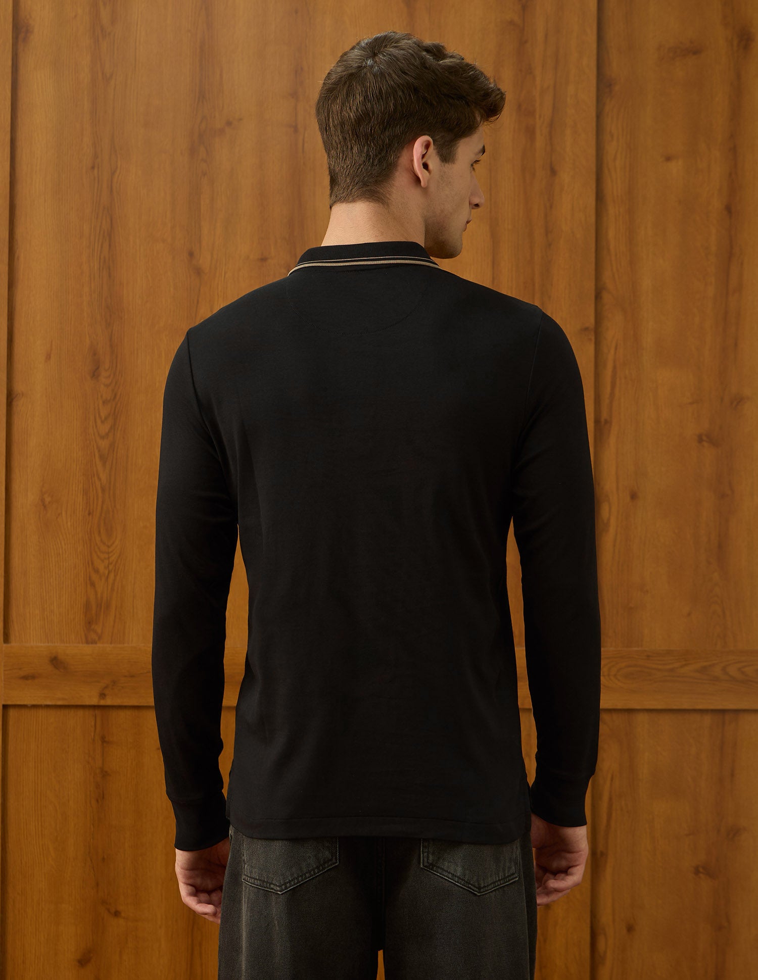 Solid Equestrian Aisle Theater Polo Shirt Black - U.S. POLO ASSN. | Large