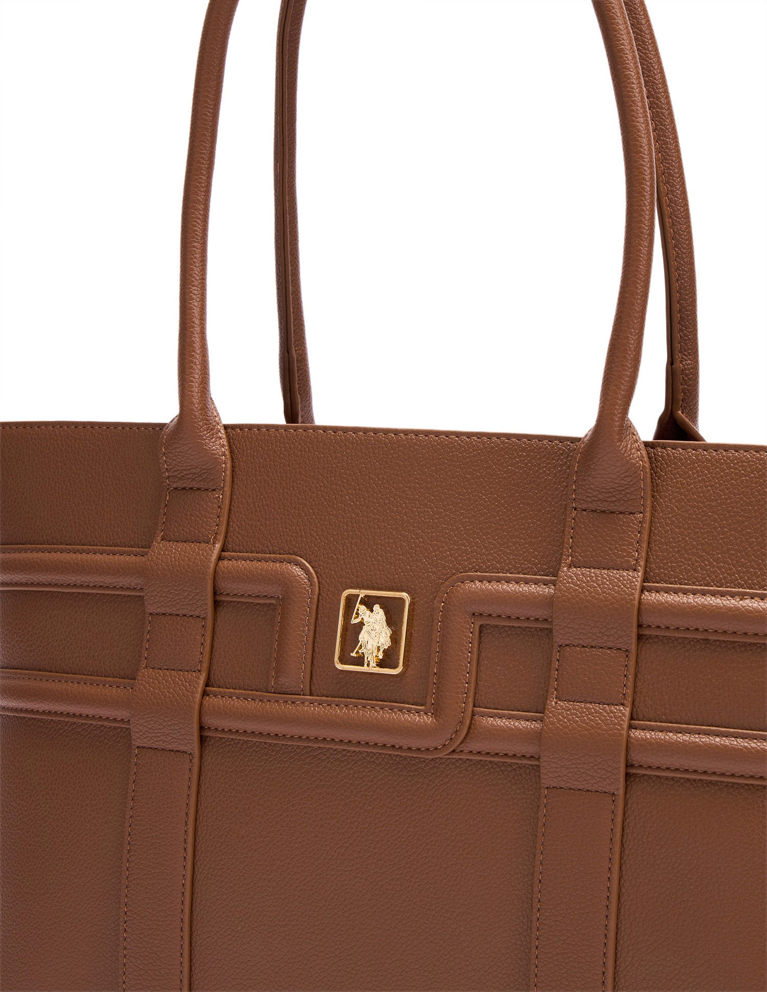 Creme Tote Bag Brown - U.S. Polo Assn. India | Large
