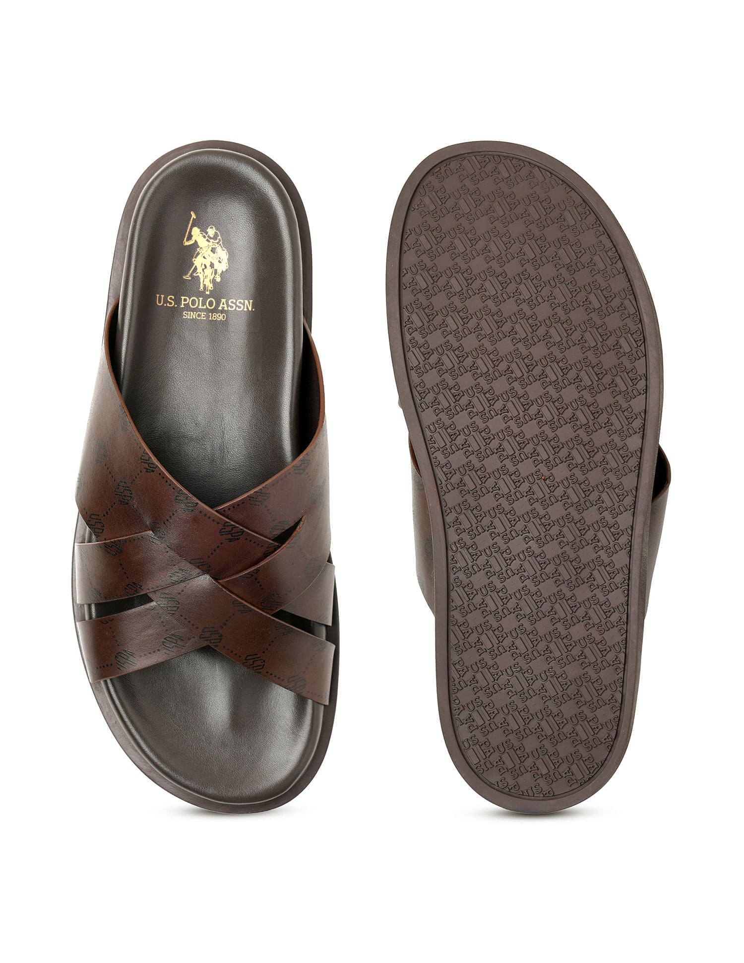 Strap Moab Sandals Brown - U.S. Polo Assn. India | Large