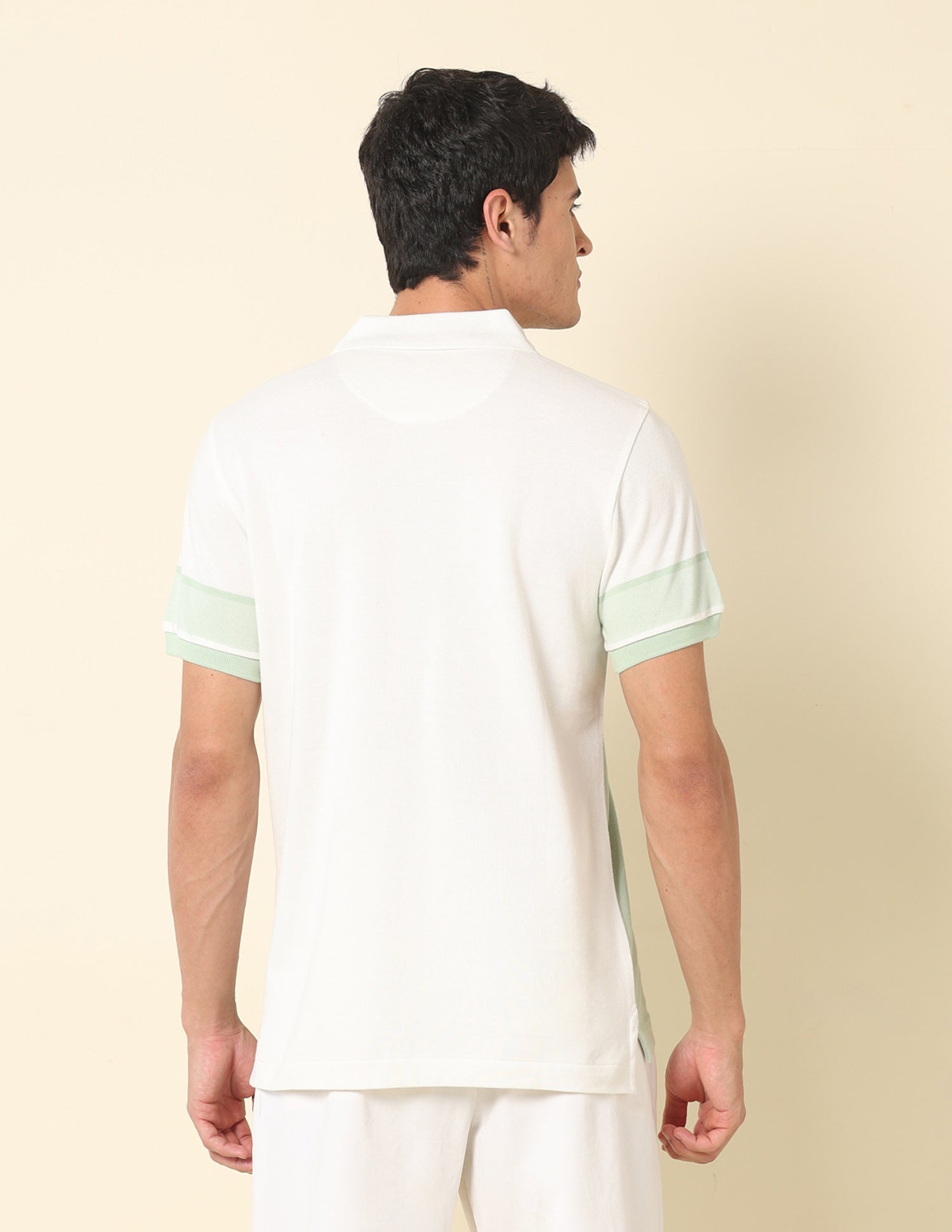 Colourblocked Classic Polo Shirt Light Green - U.S. POLO ASSN. | Large