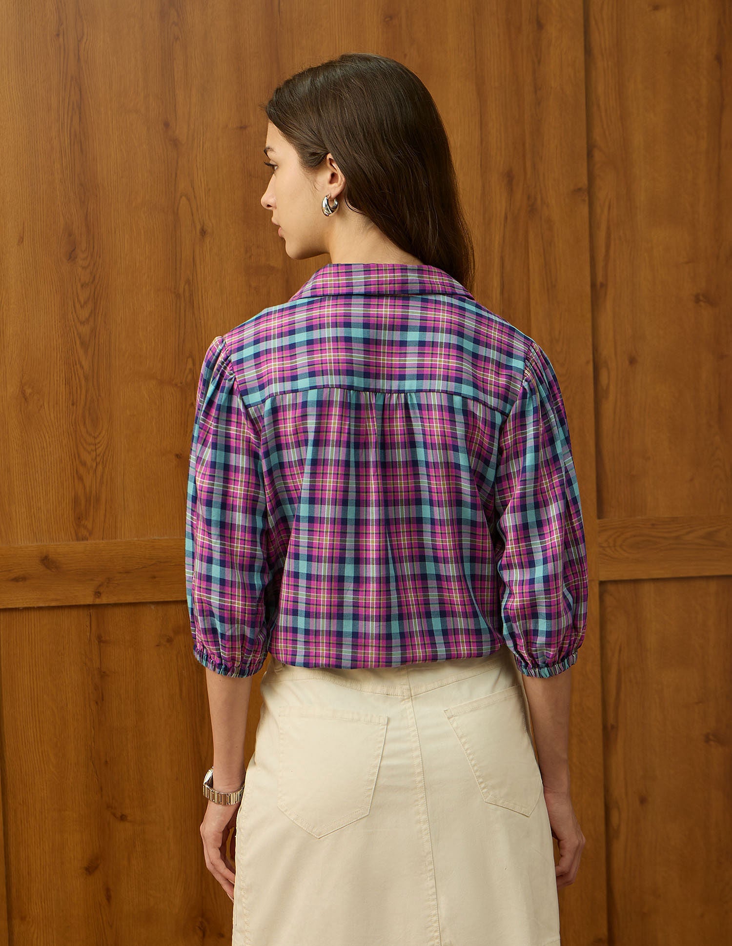 Regular Fit Gingham Checked Shirt Multi-colour - U.S. POLO ASSN. | Large