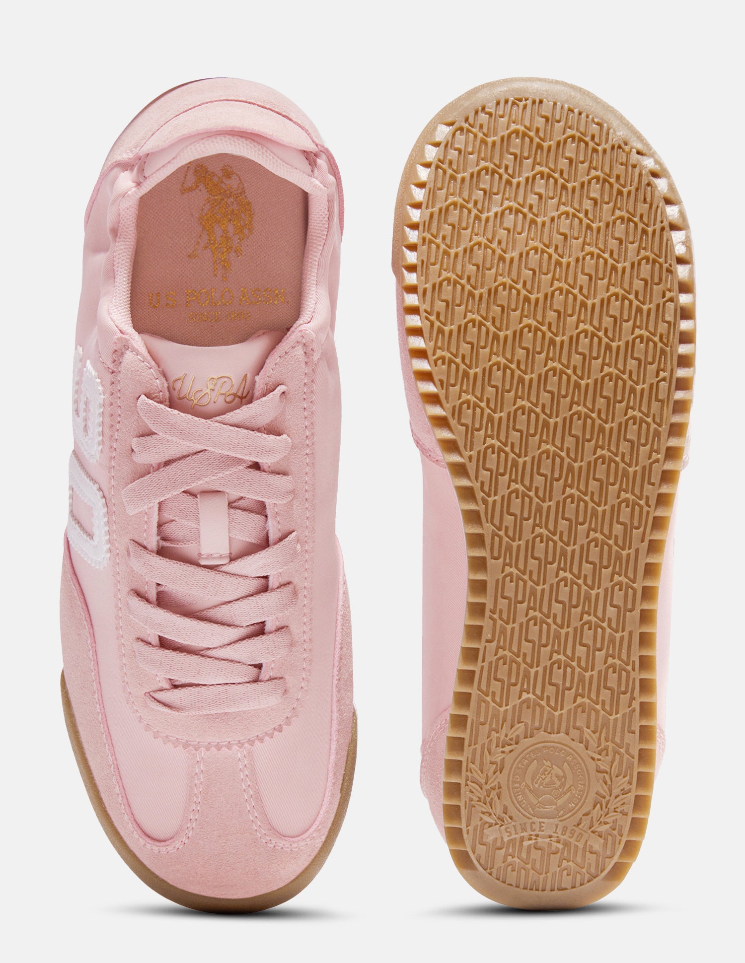 Numeric Applique Ziana Sneakers Light Pink - U.S. Polo Assn. India | Large