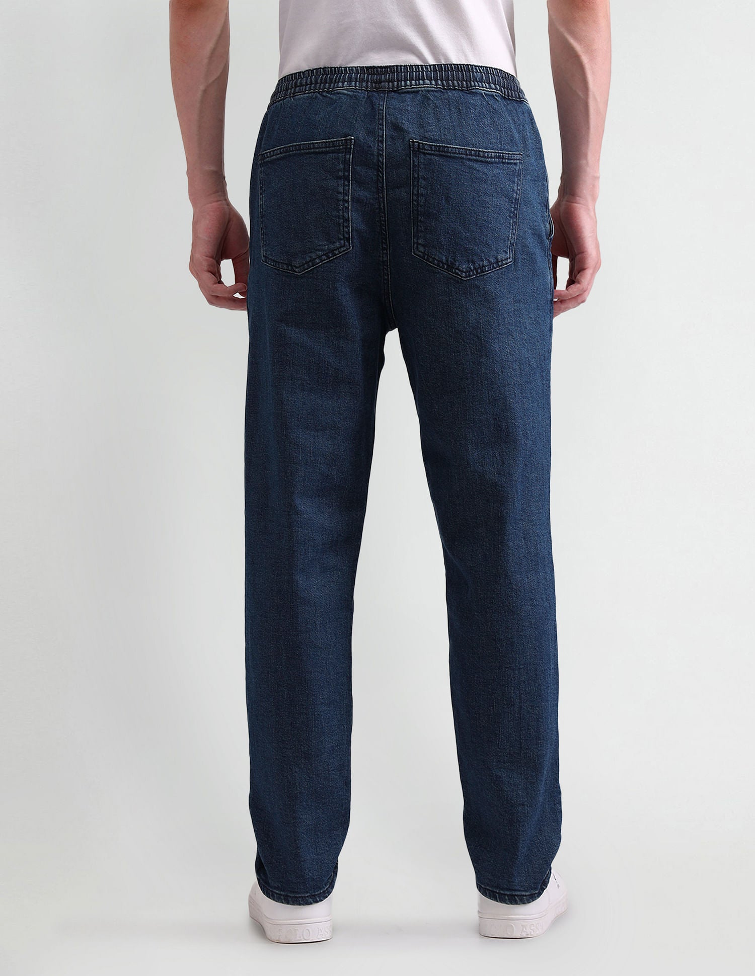 Slim Fit Blue Jogger Jeans Blue - U.S. Polo Assn. India | Large
