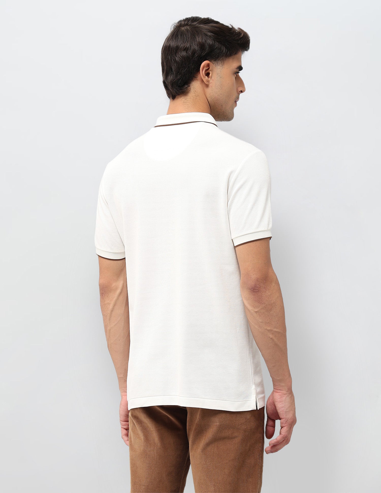 Textured Regular Fit Polo Shirt White - U.S. POLO ASSN. | Large