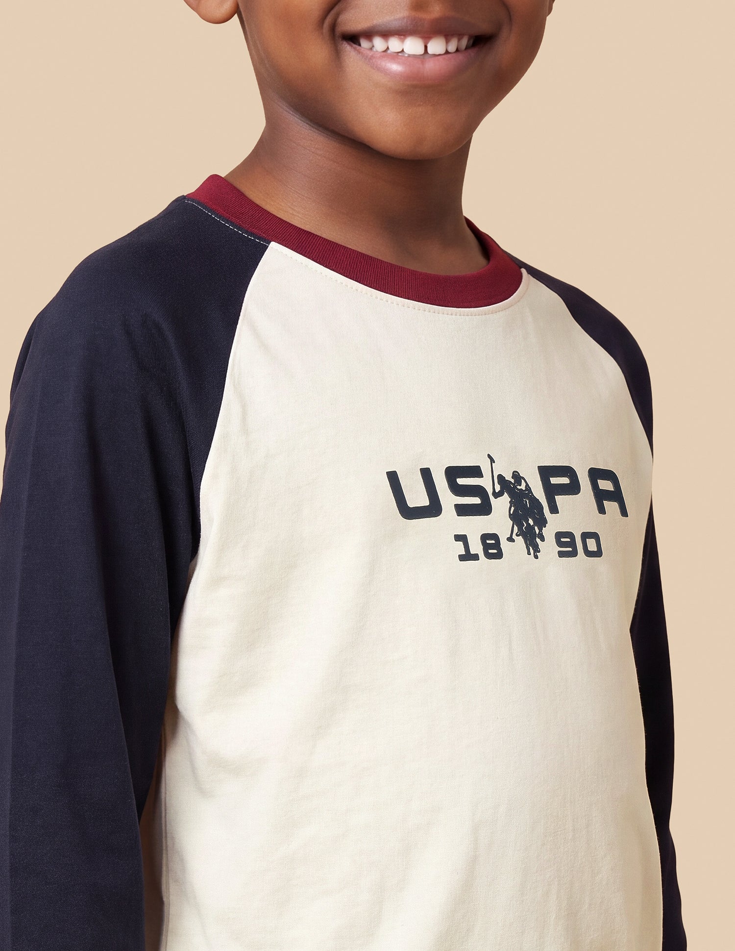 Brand Printed Regular Fit T-Shirt White - U.S. Polo Assn. India | Large
