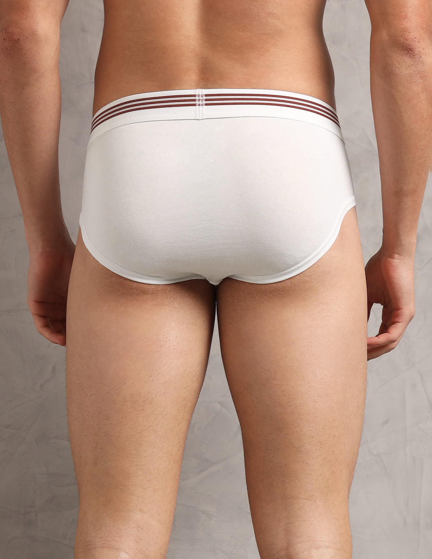 Y9I650-001-PL White Mens Briefs White - U.S. Polo Assn. India | Large