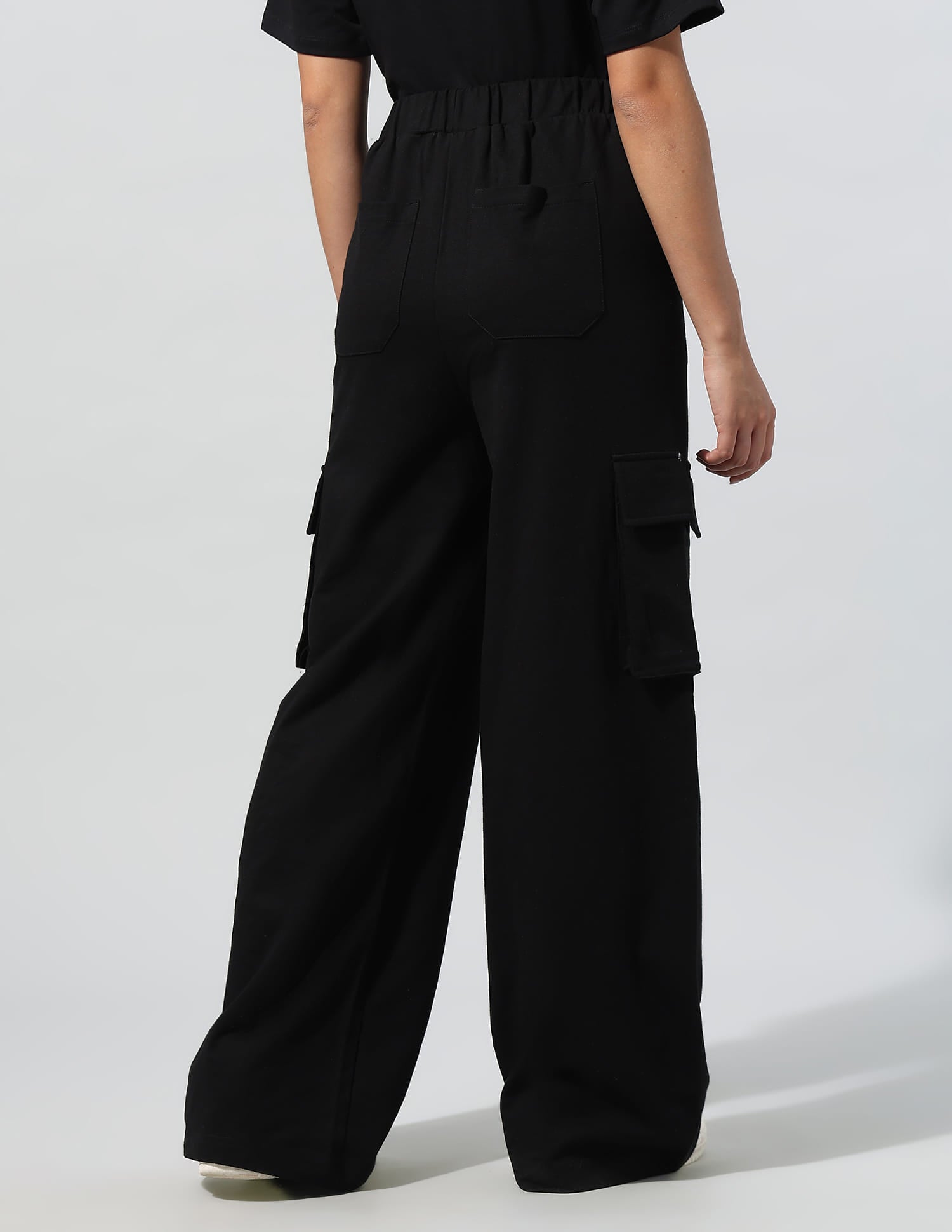 Baggy Cargo Trousers Black - U.S. Polo Assn. India | Large