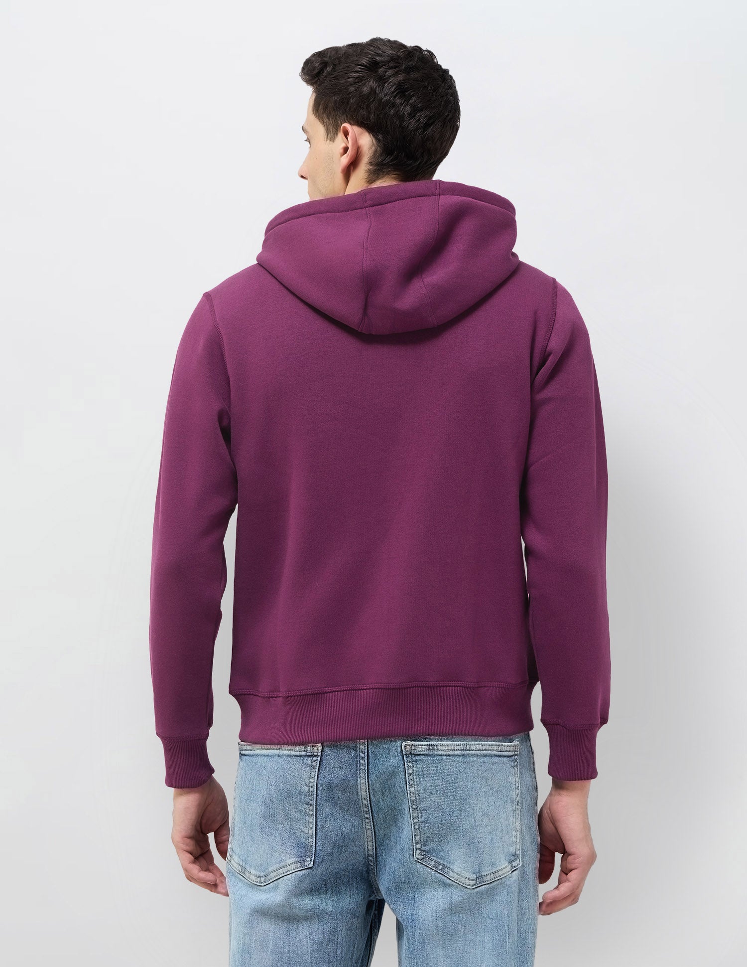 Solid Regular Fit Sweatshirt Violet - U.S. POLO ASSN. | Large