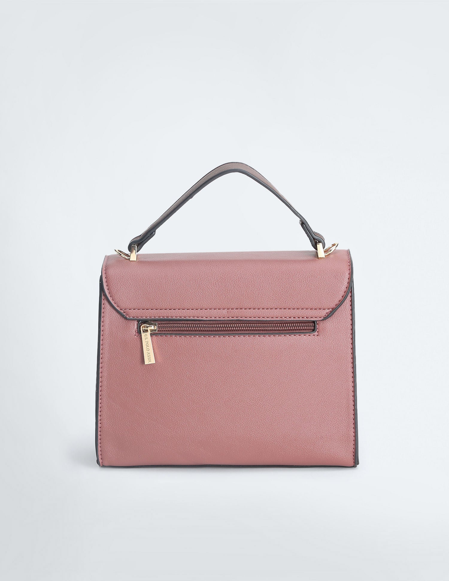 Colour Block Monogram Sling Bag Mauve - U.S. POLO ASSN. | Large