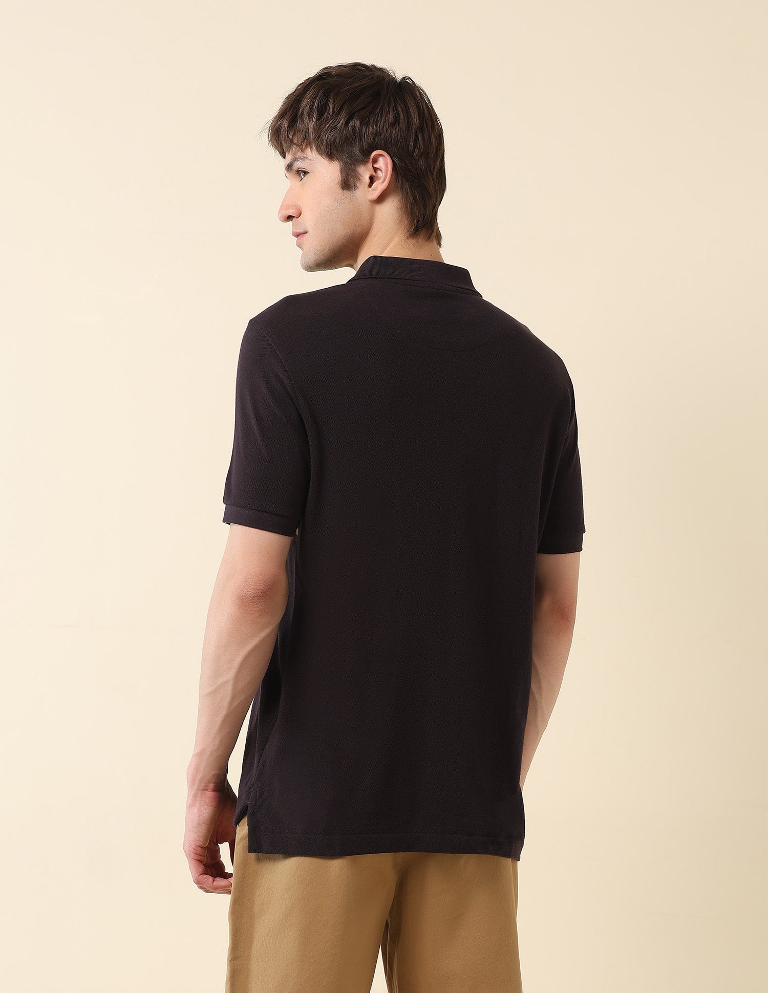 Brand Embroidered Classic Polo Shirt Dark Brown - U.S. POLO ASSN. | Large