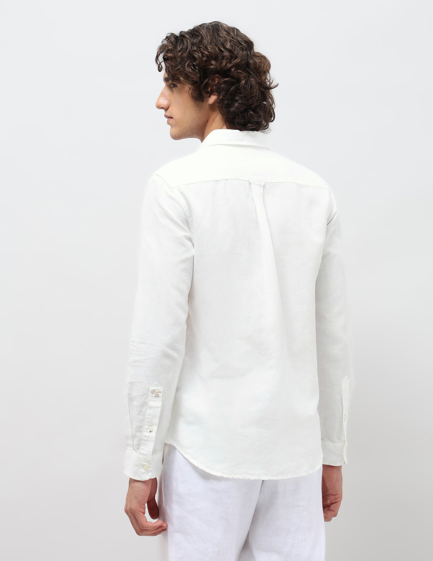 Solid Regular Fit Shirt White - U.S. POLO ASSN. | Large