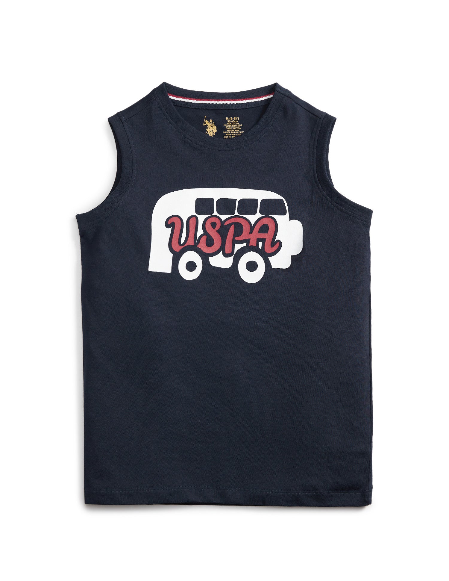 Graphic Print LKE02 Lounge T-Shirt - Pack Of 1 Navy - U.S. POLO ASSN. | Large