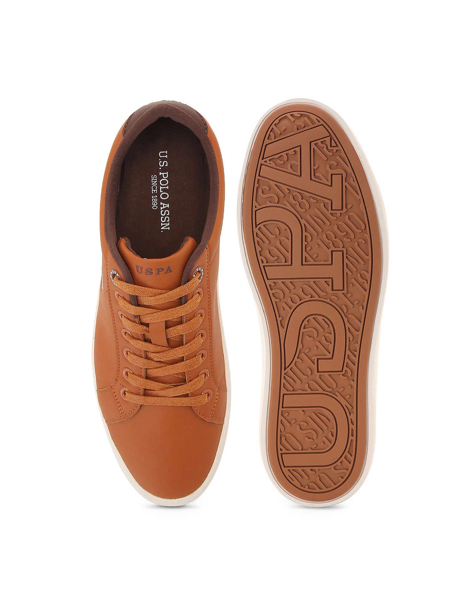 Men Anton 3.0 Solid Sneakers Tan - U.S. POLO ASSN. | Large