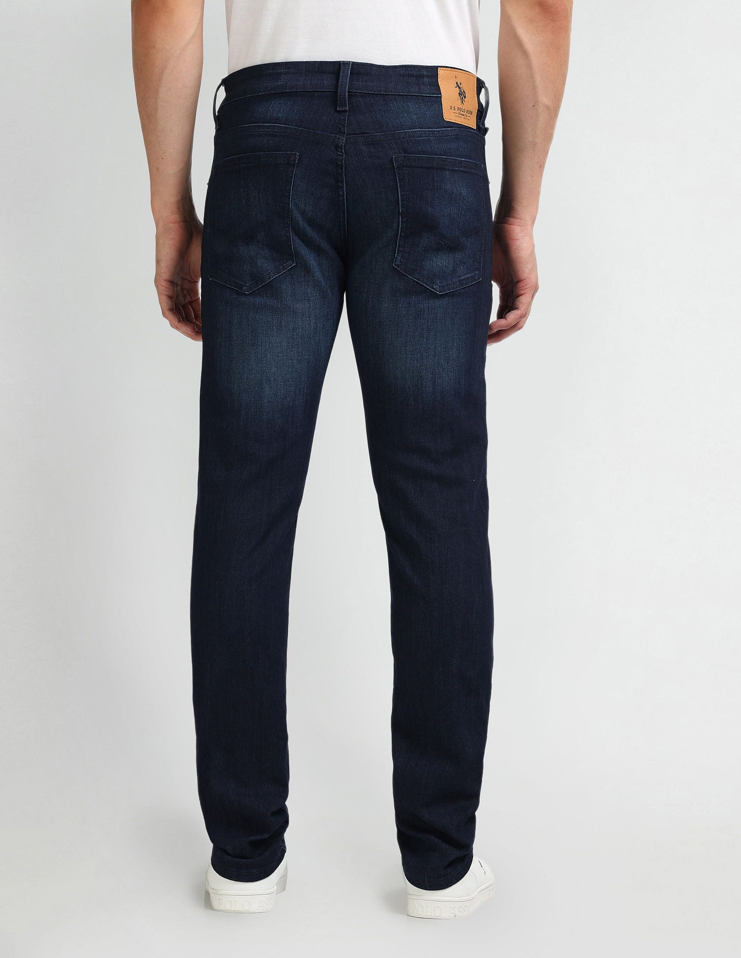 Brandon Slim Tapered Blue Jeans Blue - U.S. Polo Assn. India | Large
