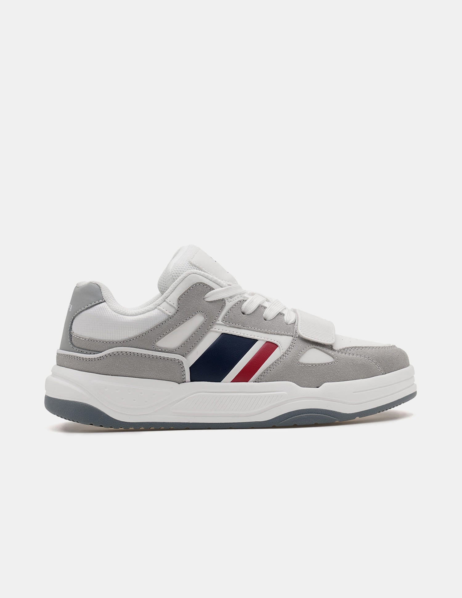 Men Steven Colour Blocked Sneakers Grey - U.S. Polo Assn. India | Large