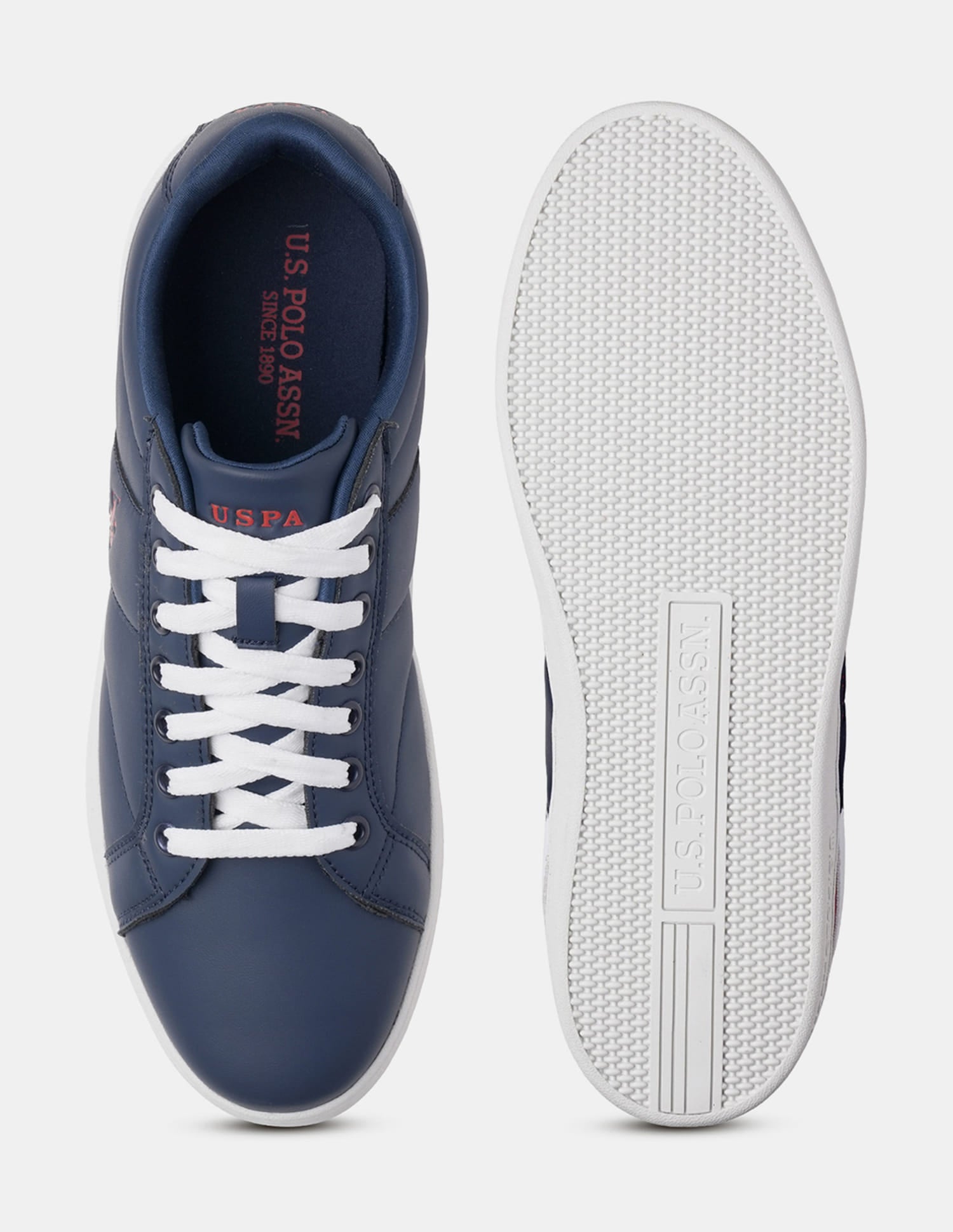 Men Vince 2.0 Round Toe Sneakers Navy - U.S. Polo Assn. India | Large