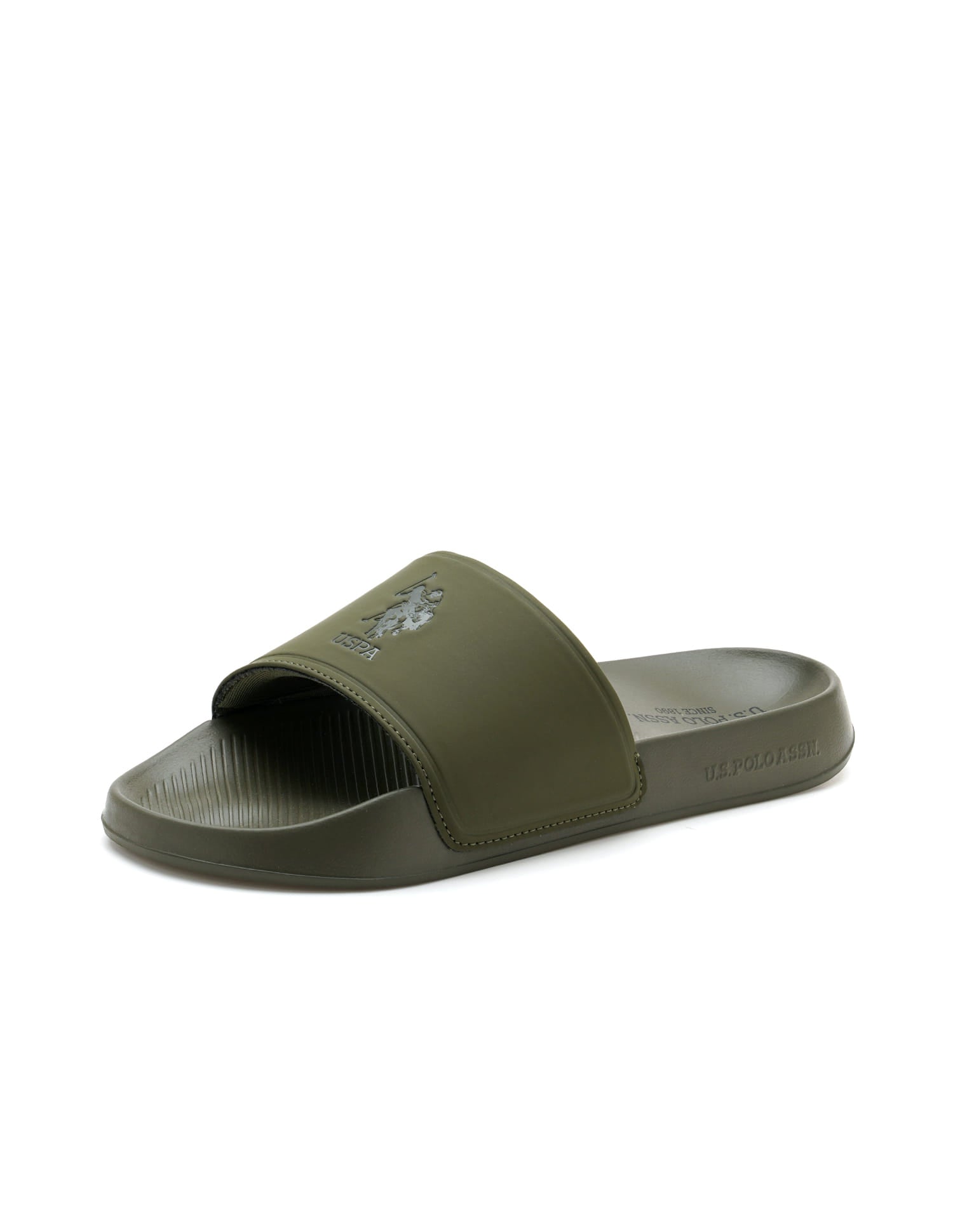Men Roan Sliders Dark Green - U.S. Polo Assn. India | Large